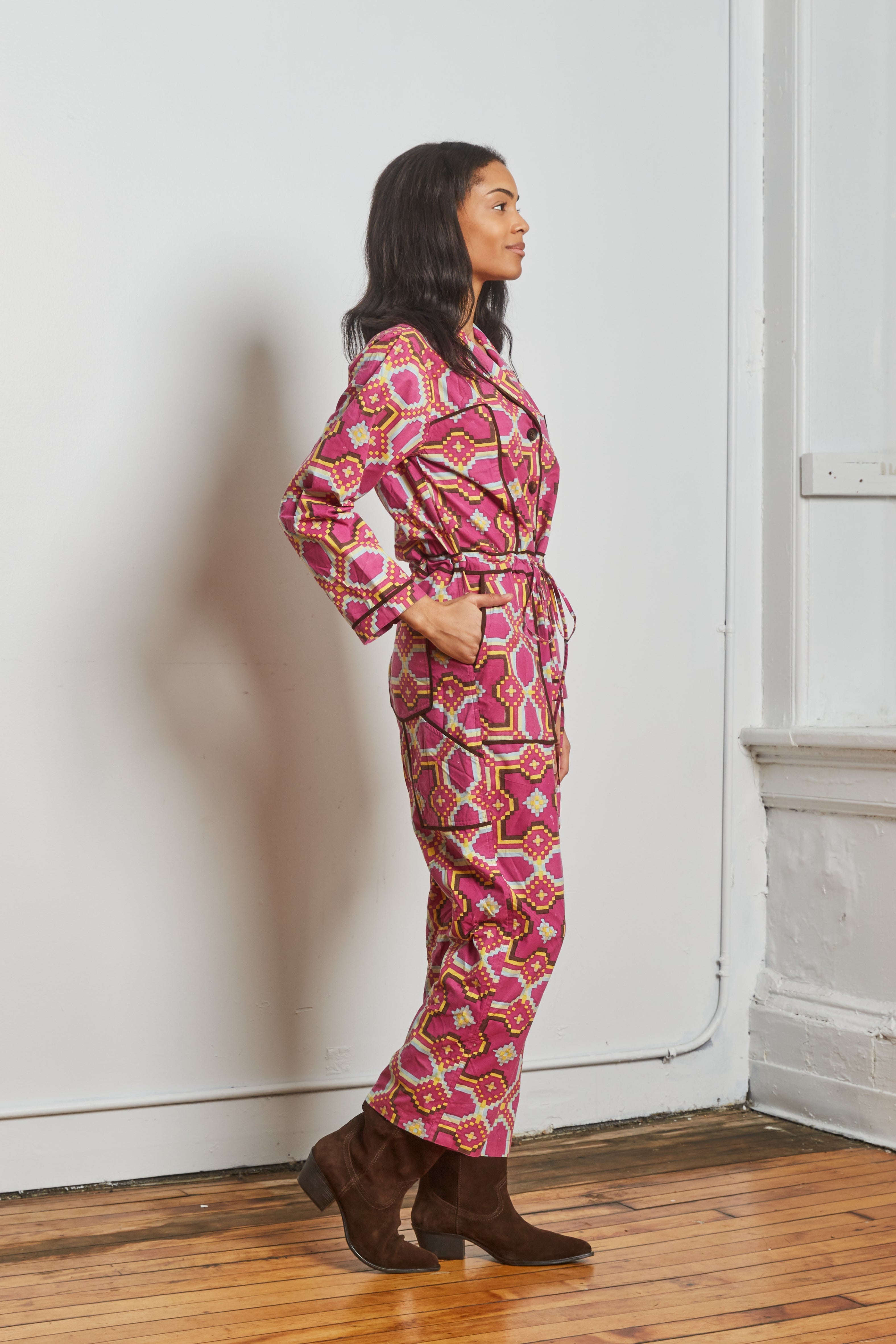 CARO JUMPER | COURTYARD BERRY