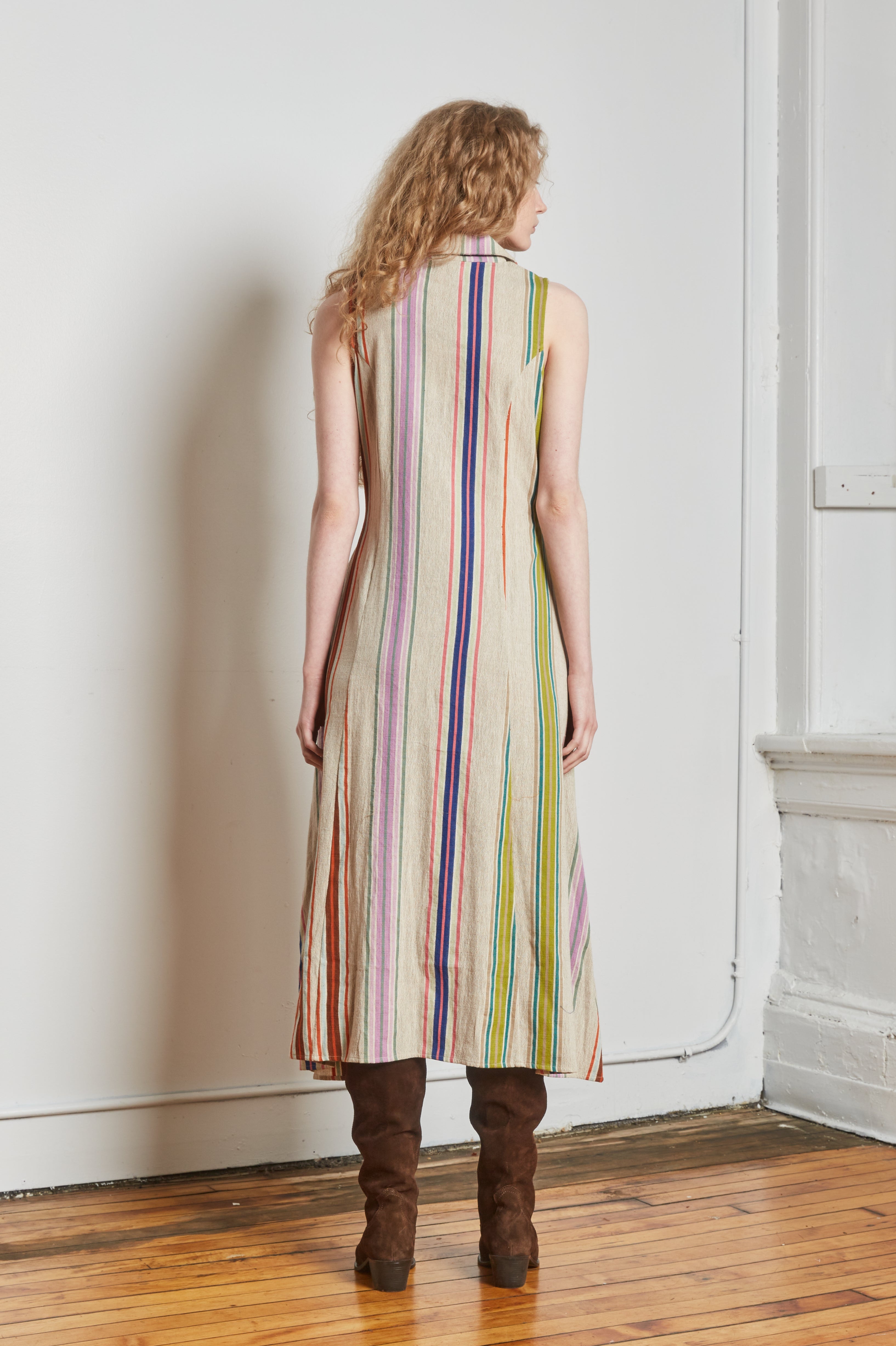 EMILY DRESS | KULFI STRIPES