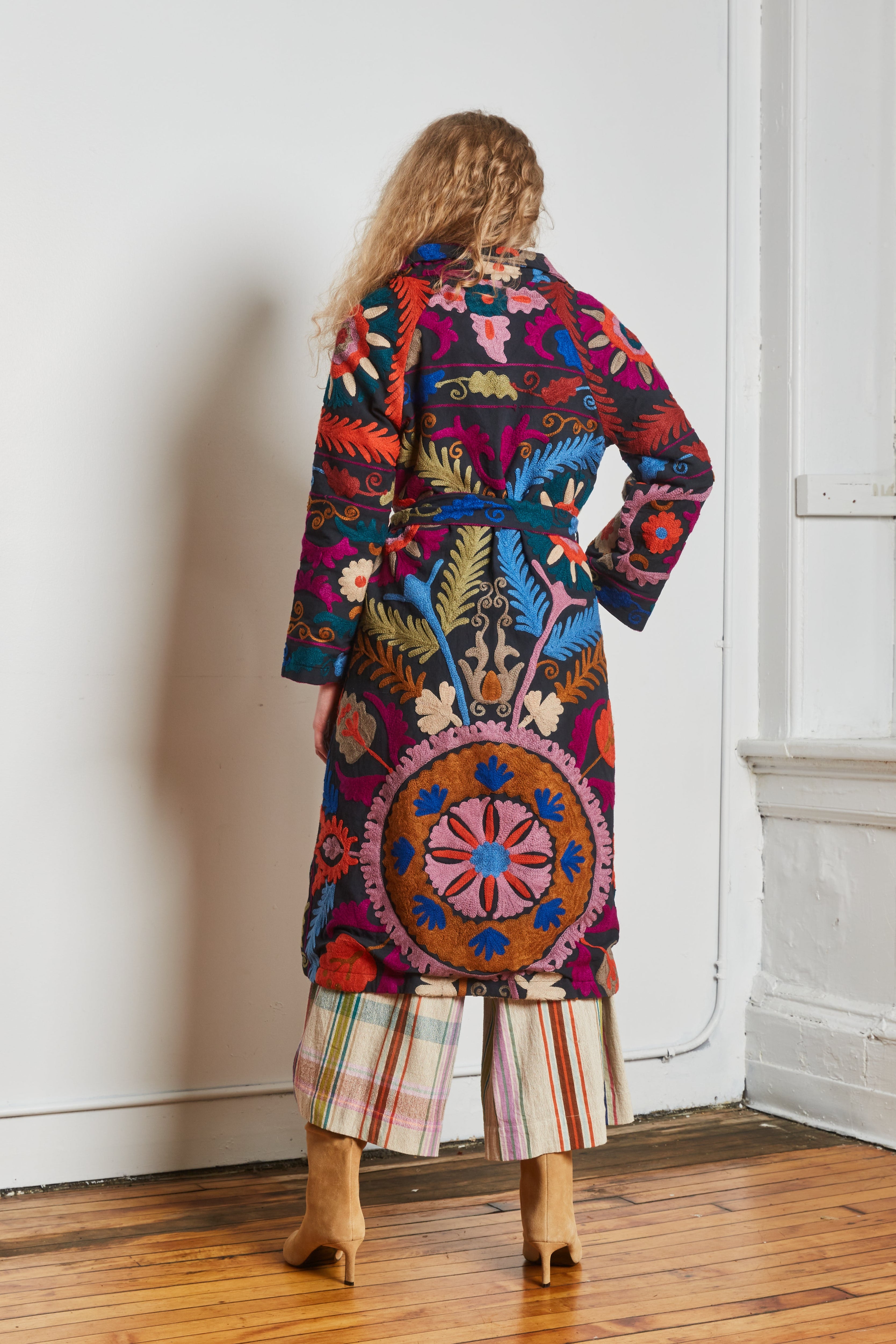 CHELSEA REVERSIBLE COAT | FLORA X NOIR