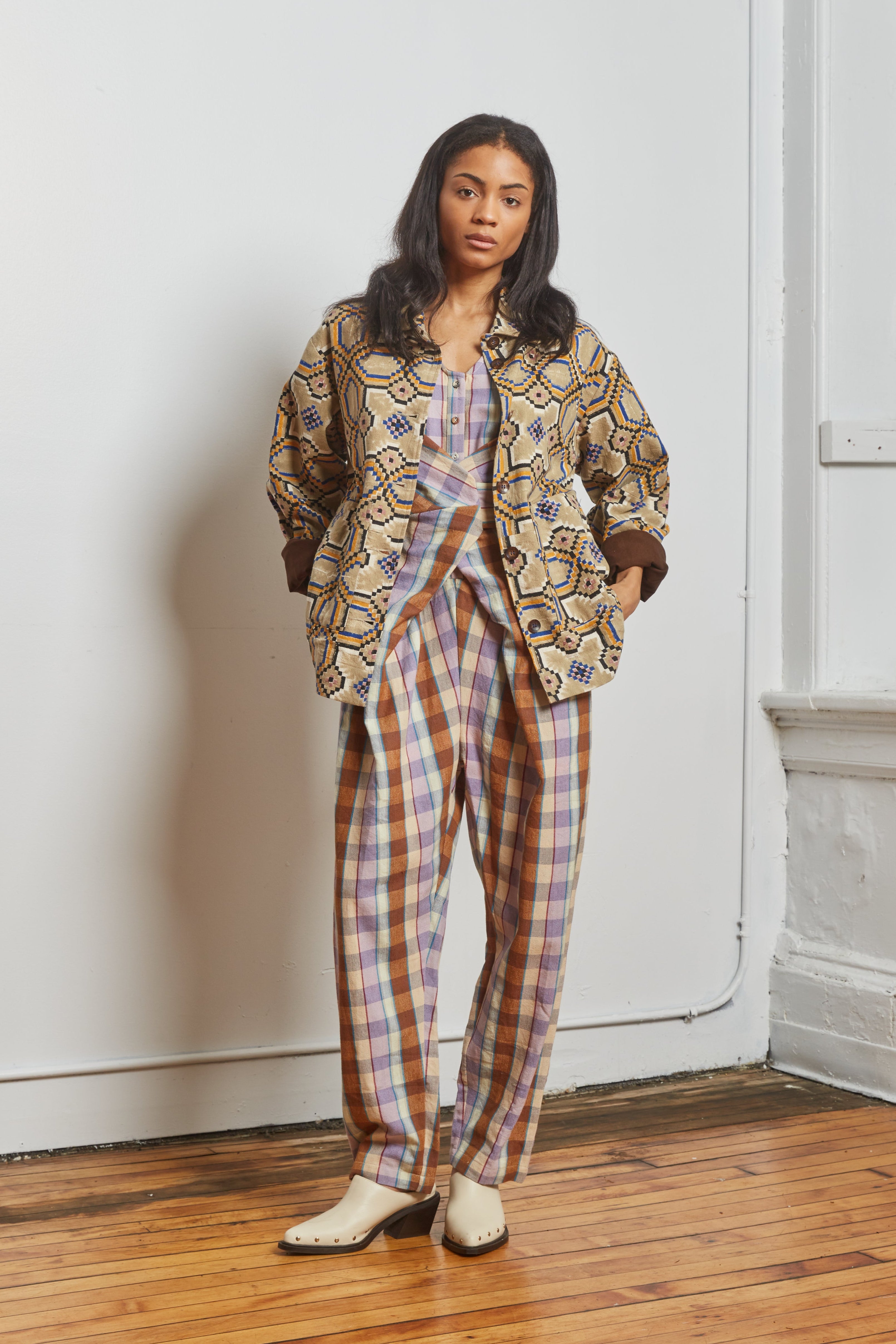 BODHI JACKET | COURTYARD PRINT