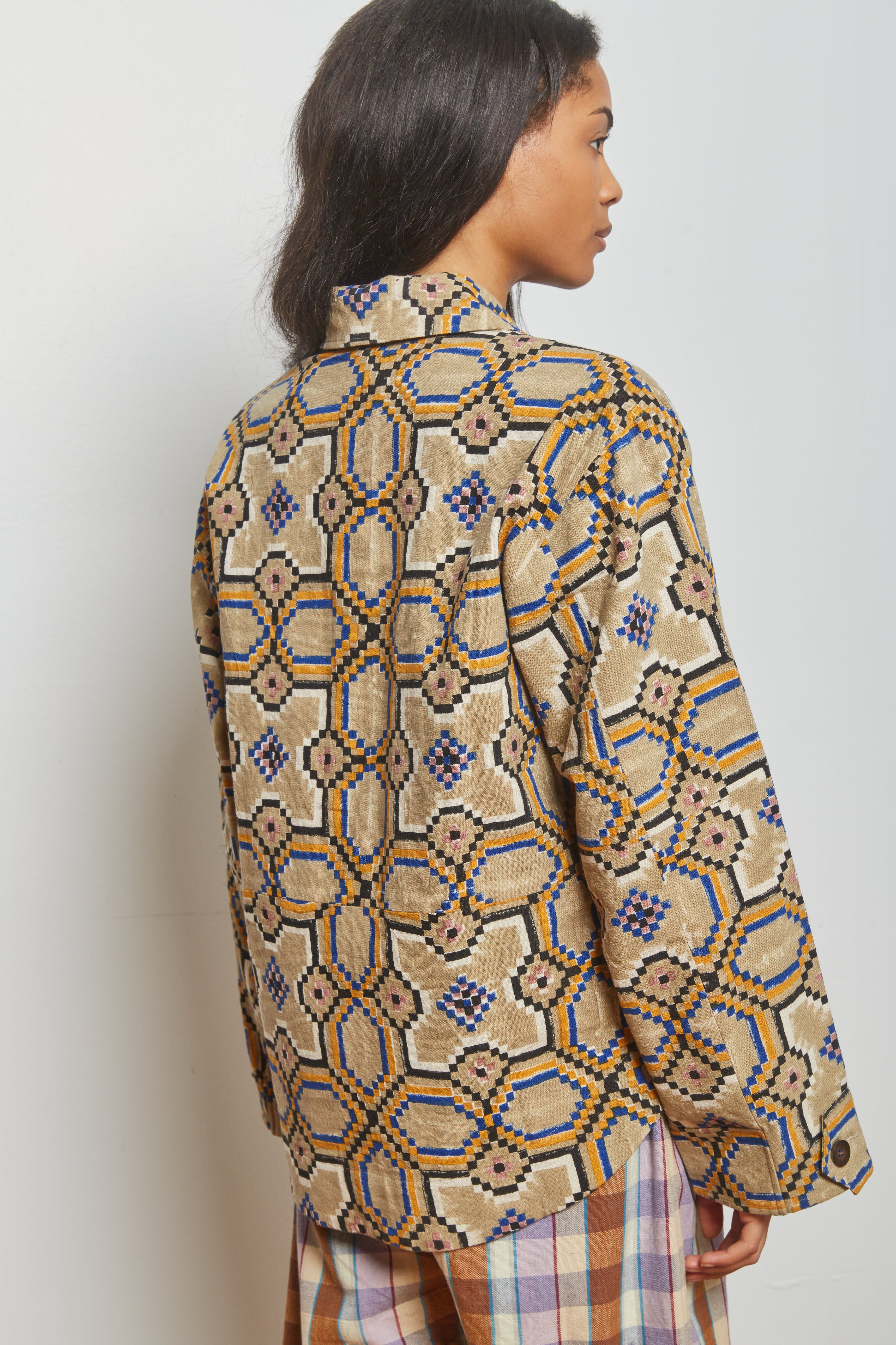 BODHI JACKET | COURTYARD PRINT