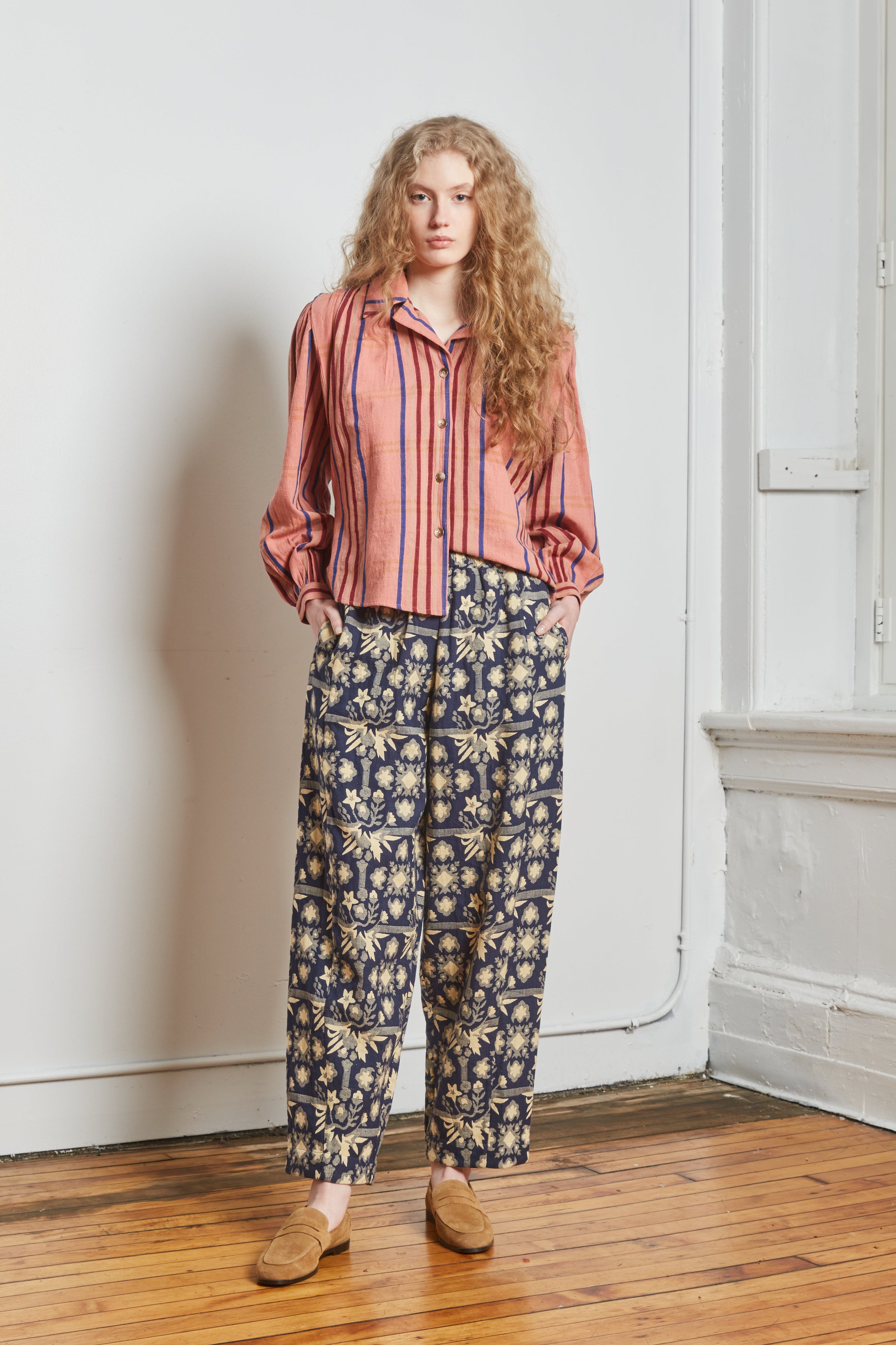 BILLIE PANTS | BOUQUET JACQUARD