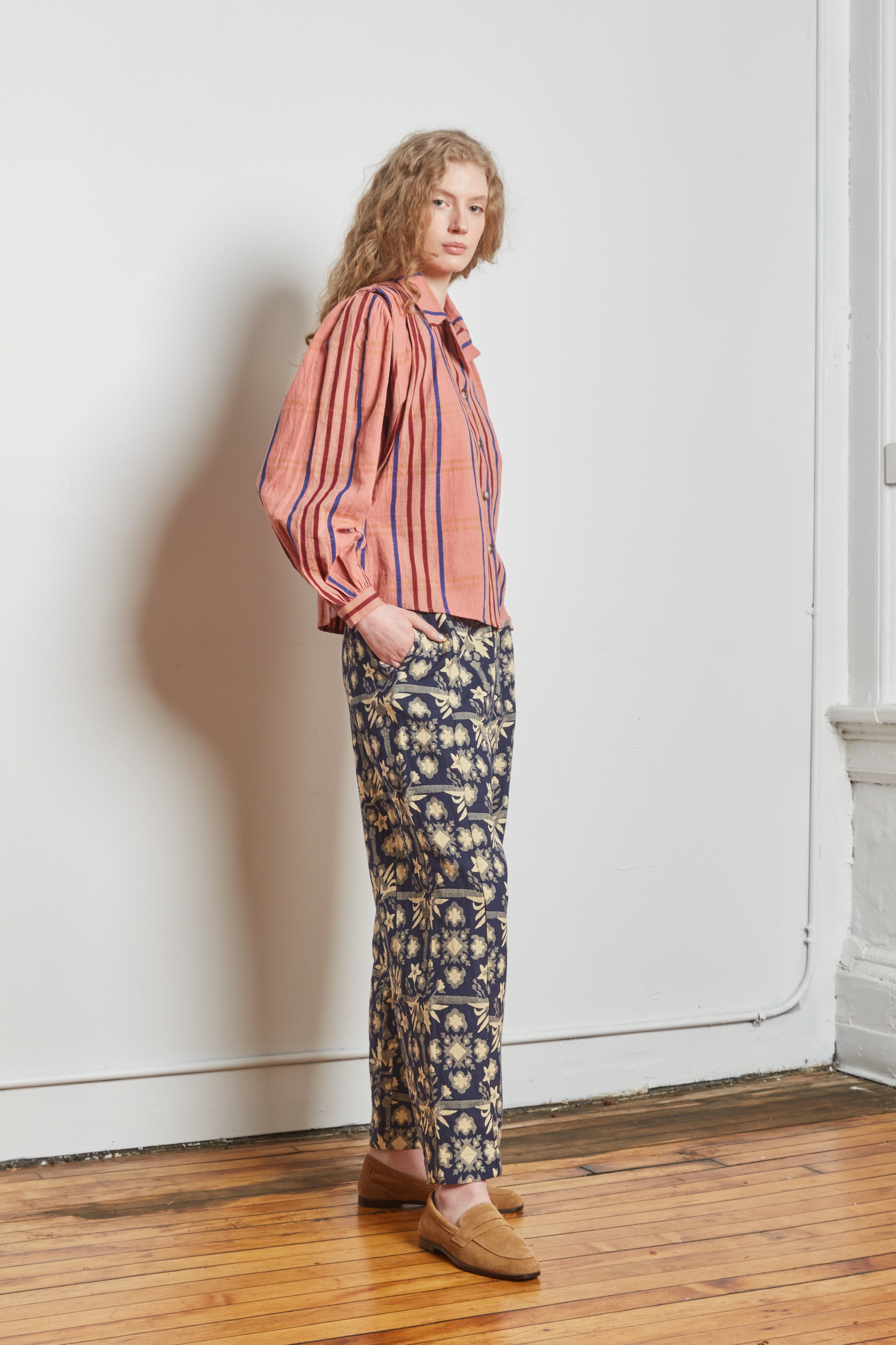 BILLIE PANTS | BOUQUET JACQUARD