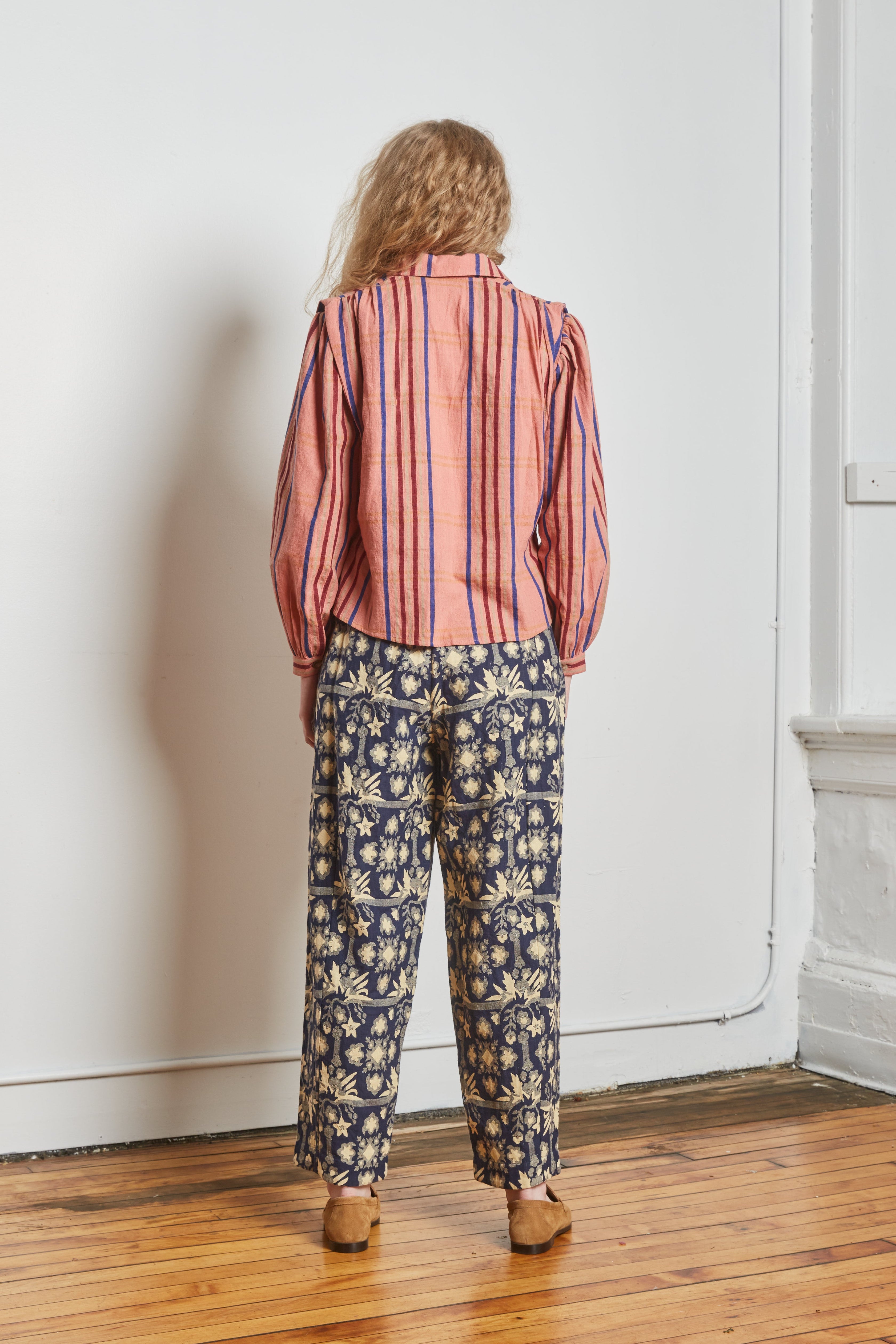 BEDFORD BLOUSE | ROSE CHEX