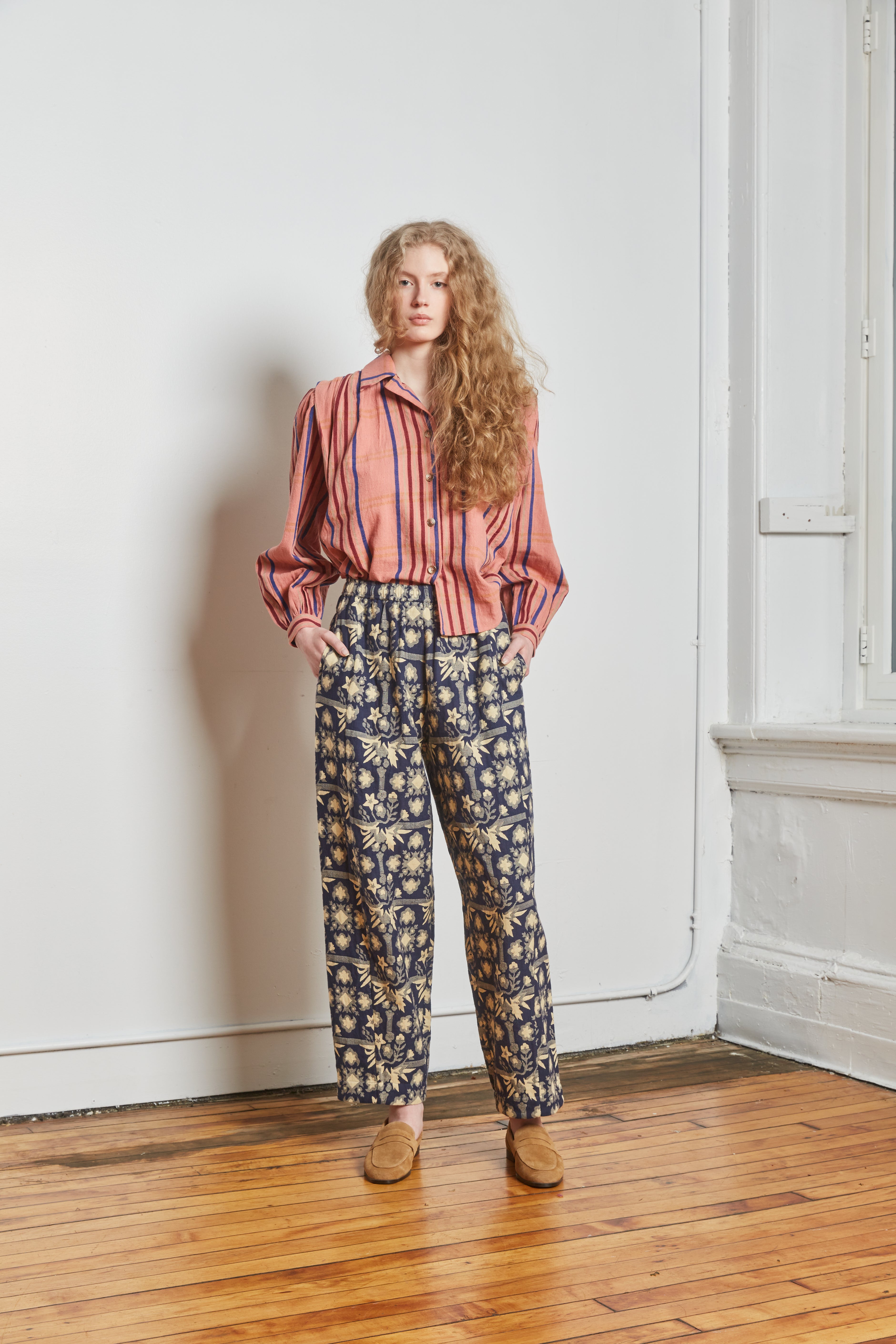 BILLIE PANTS | BOUQUET JACQUARD