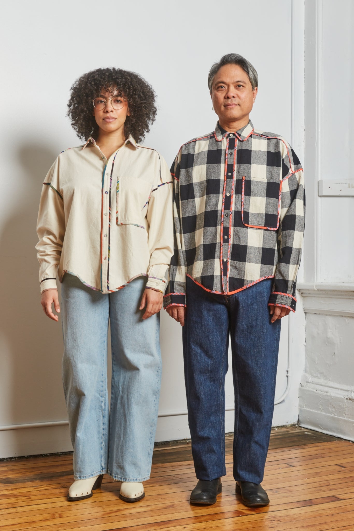 ARTIST SHIRT | IVORY MULTI