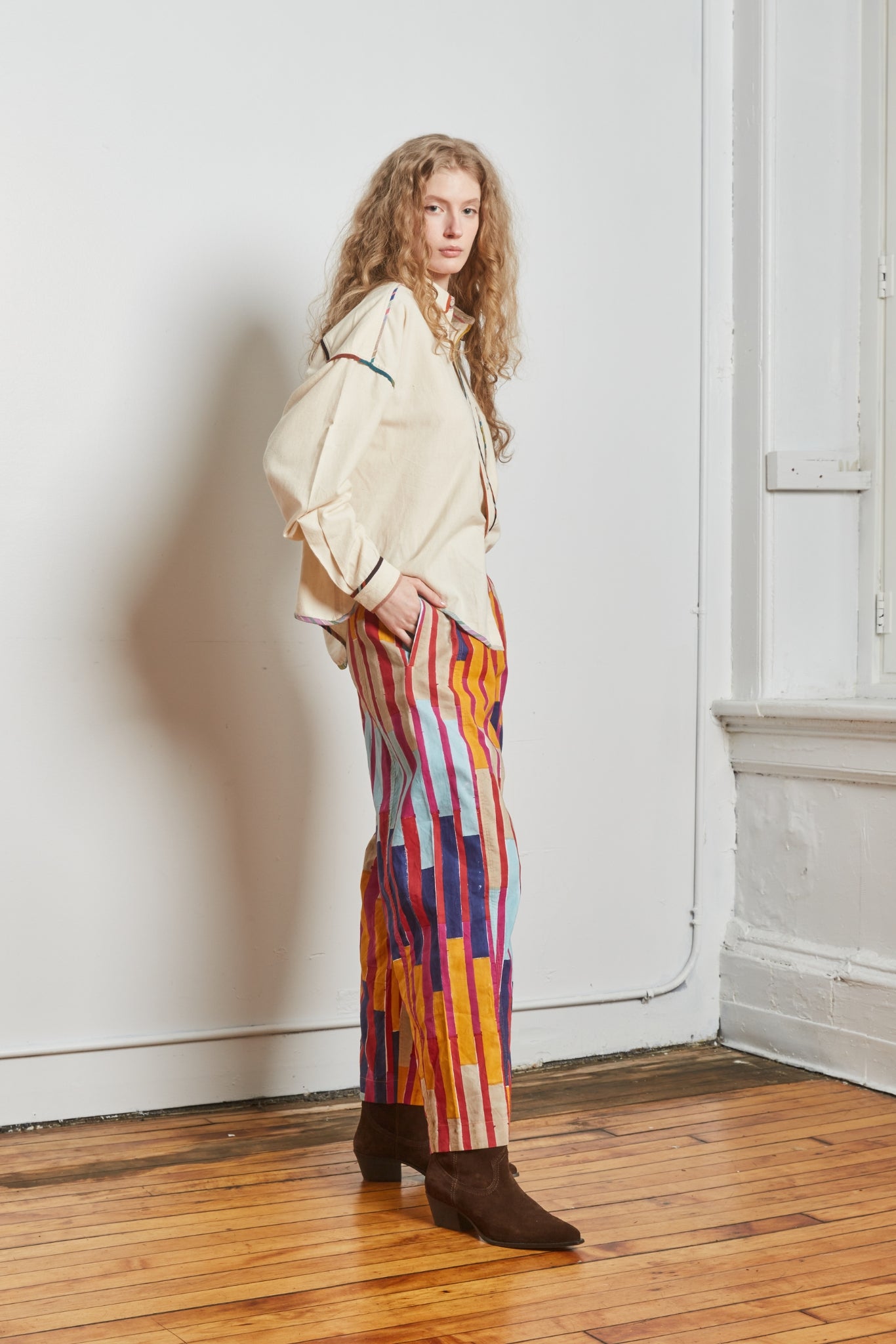 ARTIST SHIRT | IVORY MULTI