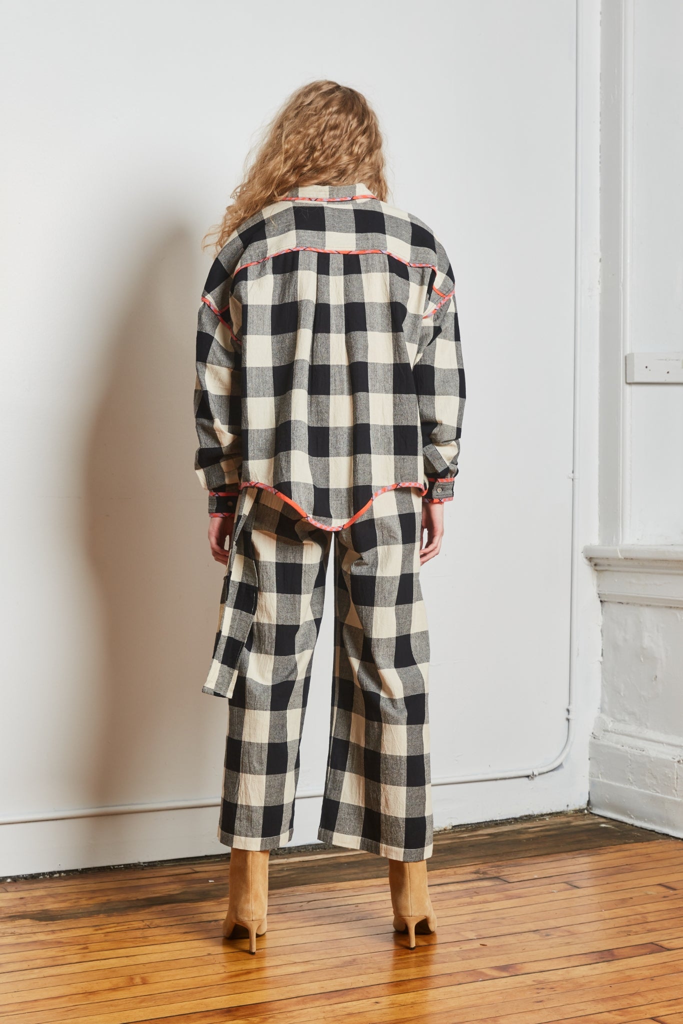 ARTIST SHIRT | MONO CHEX X HIBISCUS GRID