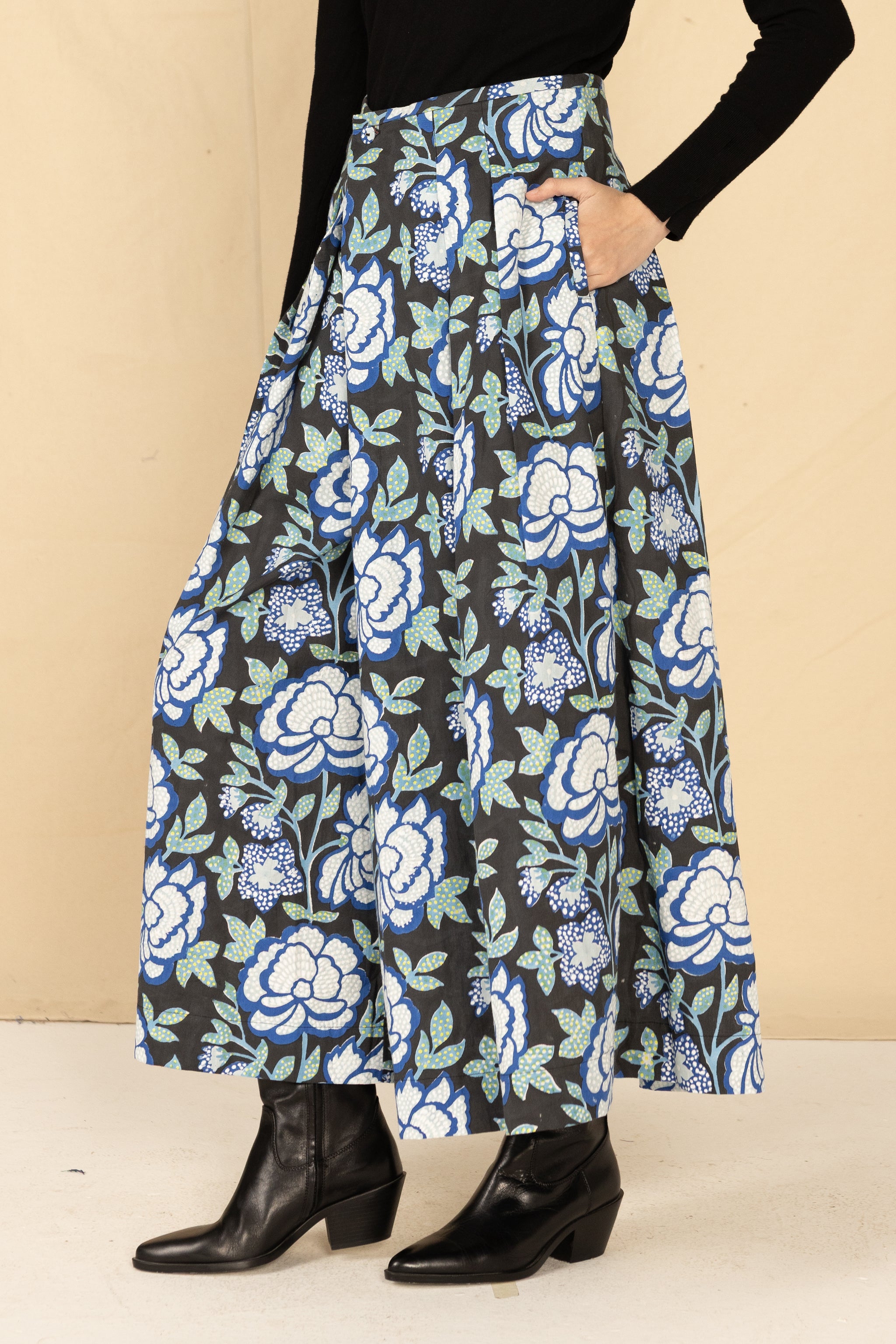 FRIDA PANTS | ROSETTE INK
