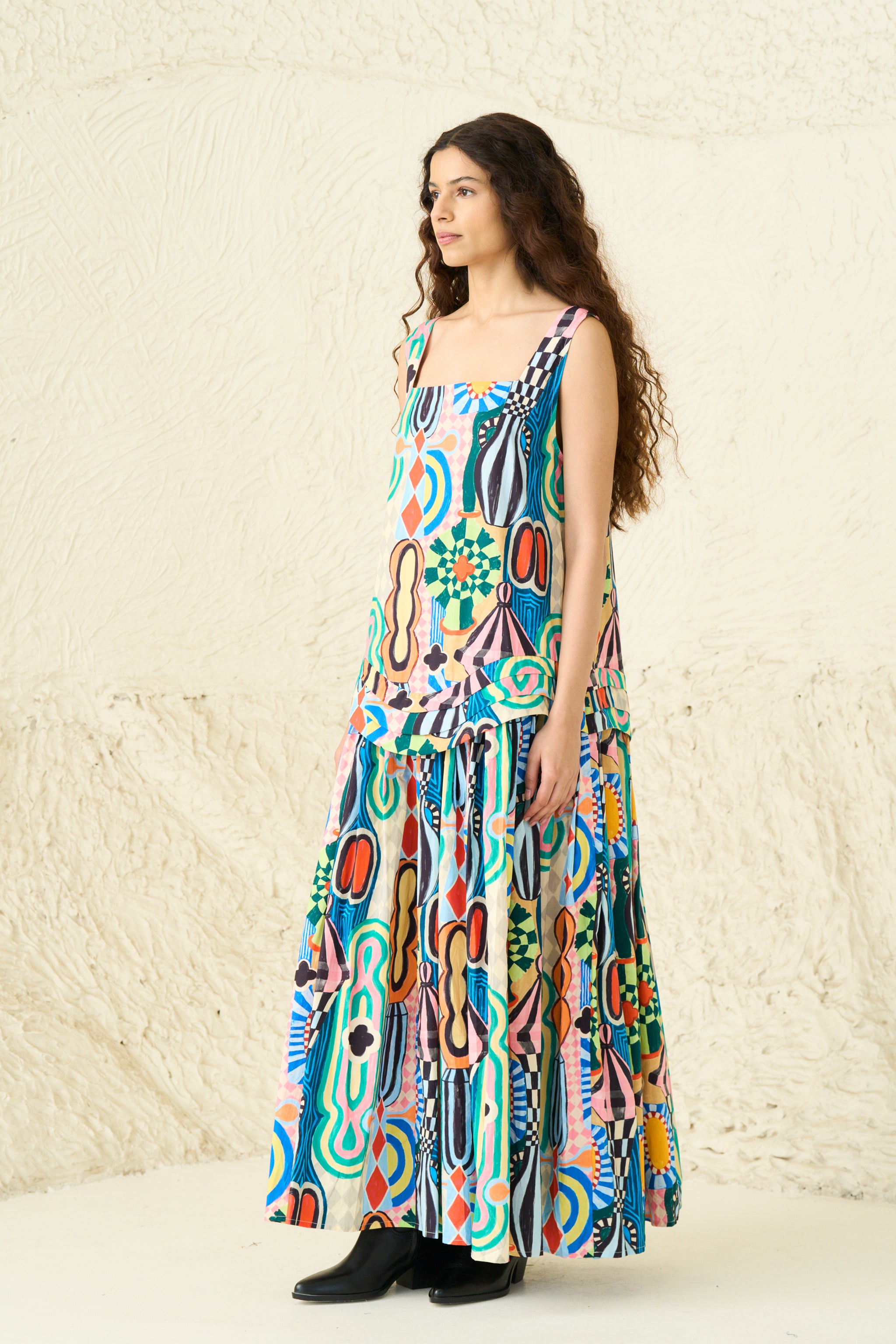 AMY DRESS | MOROCCO PRINT