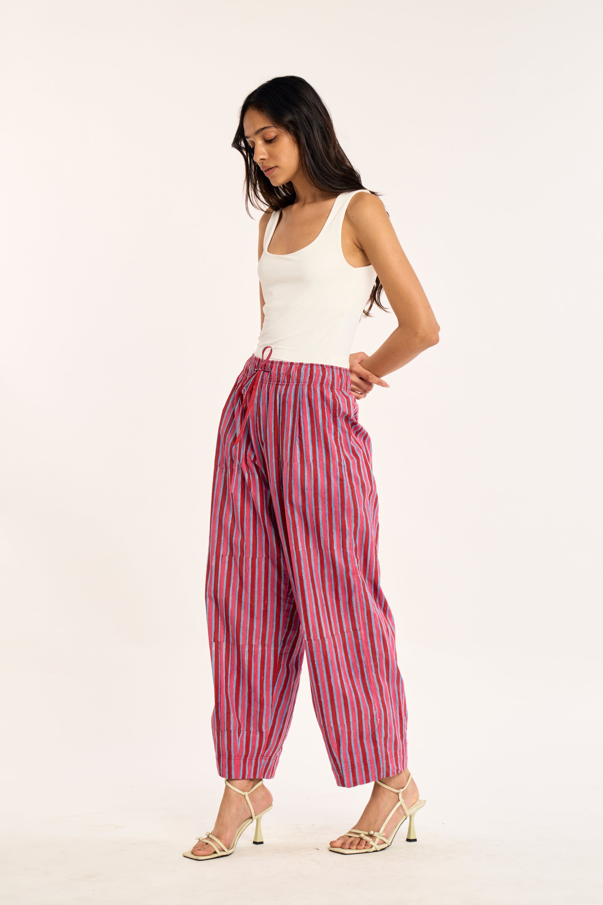 CAIRO PANTS | IRIS STRIPE