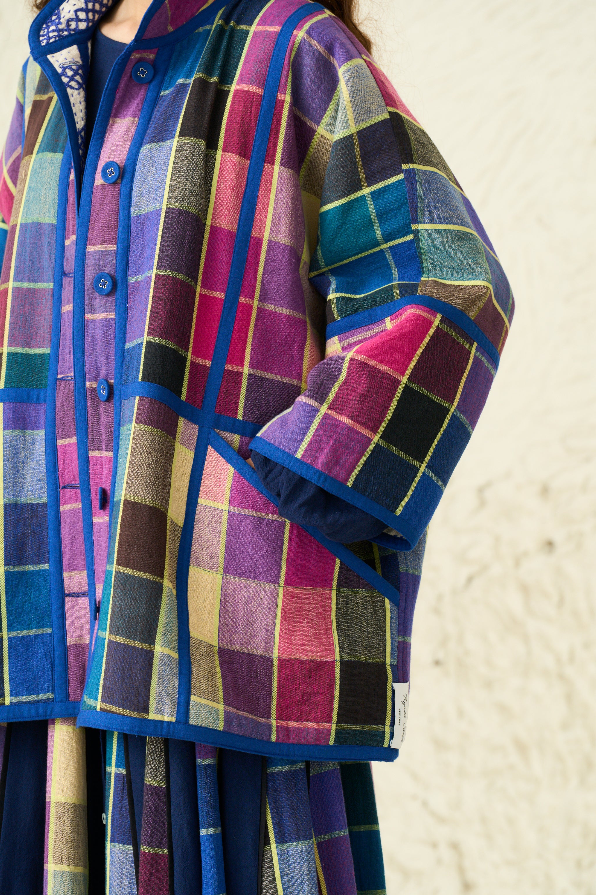 REVIVAL JACKET | ORB CHEX X BLUE HOUR QUILT