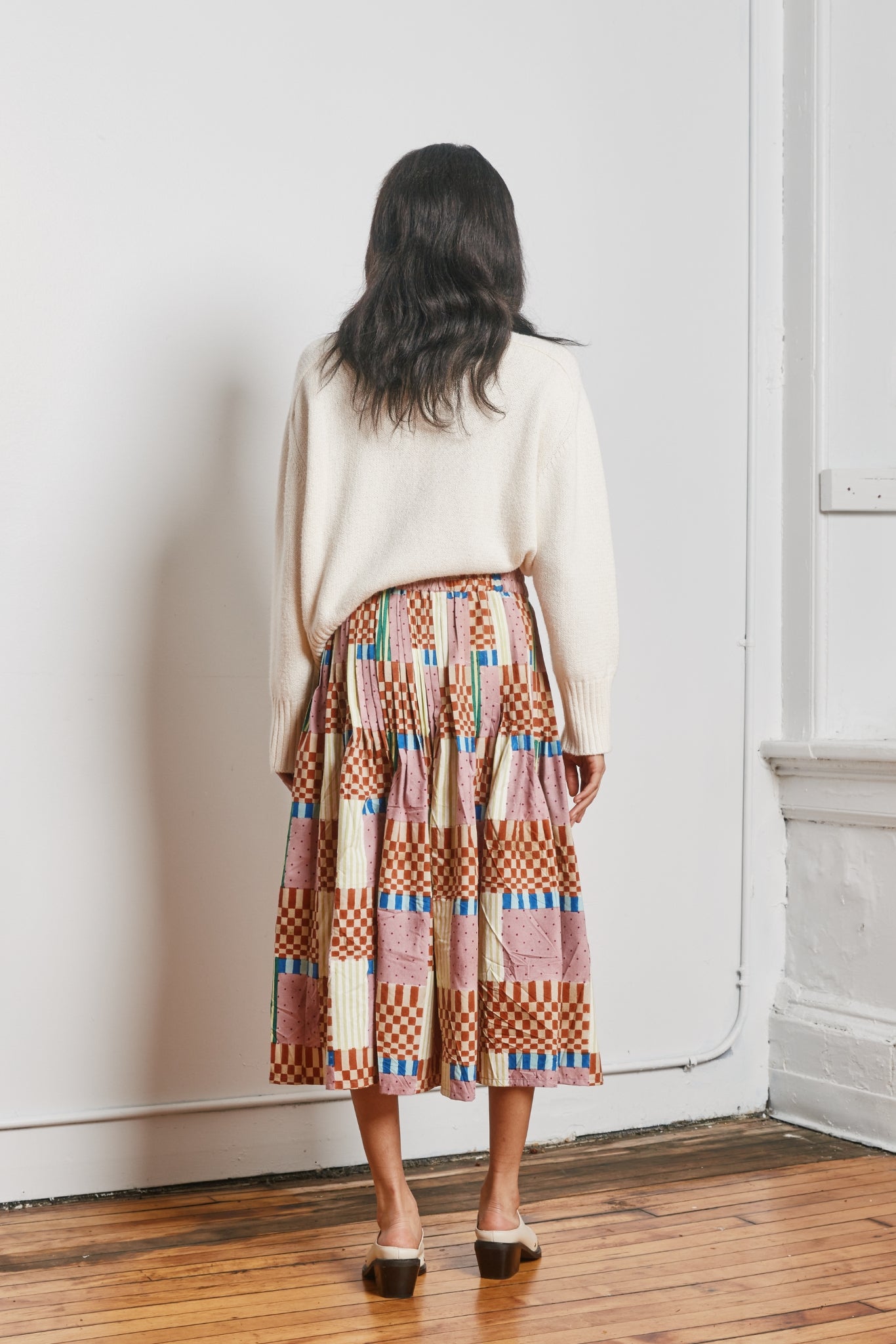 RHYTHEM SKIRT | CHECK MATE