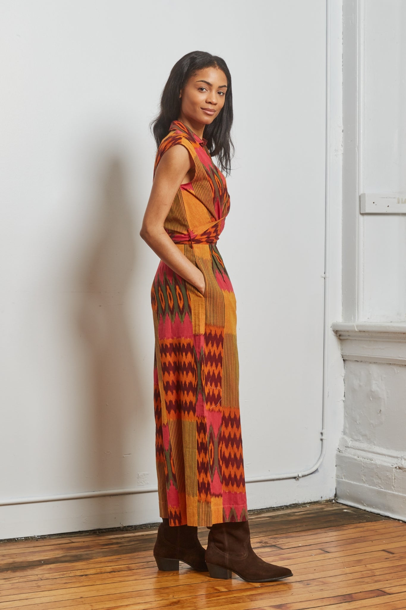 CHLOE JUMPER |  MYSTIC IKAT
