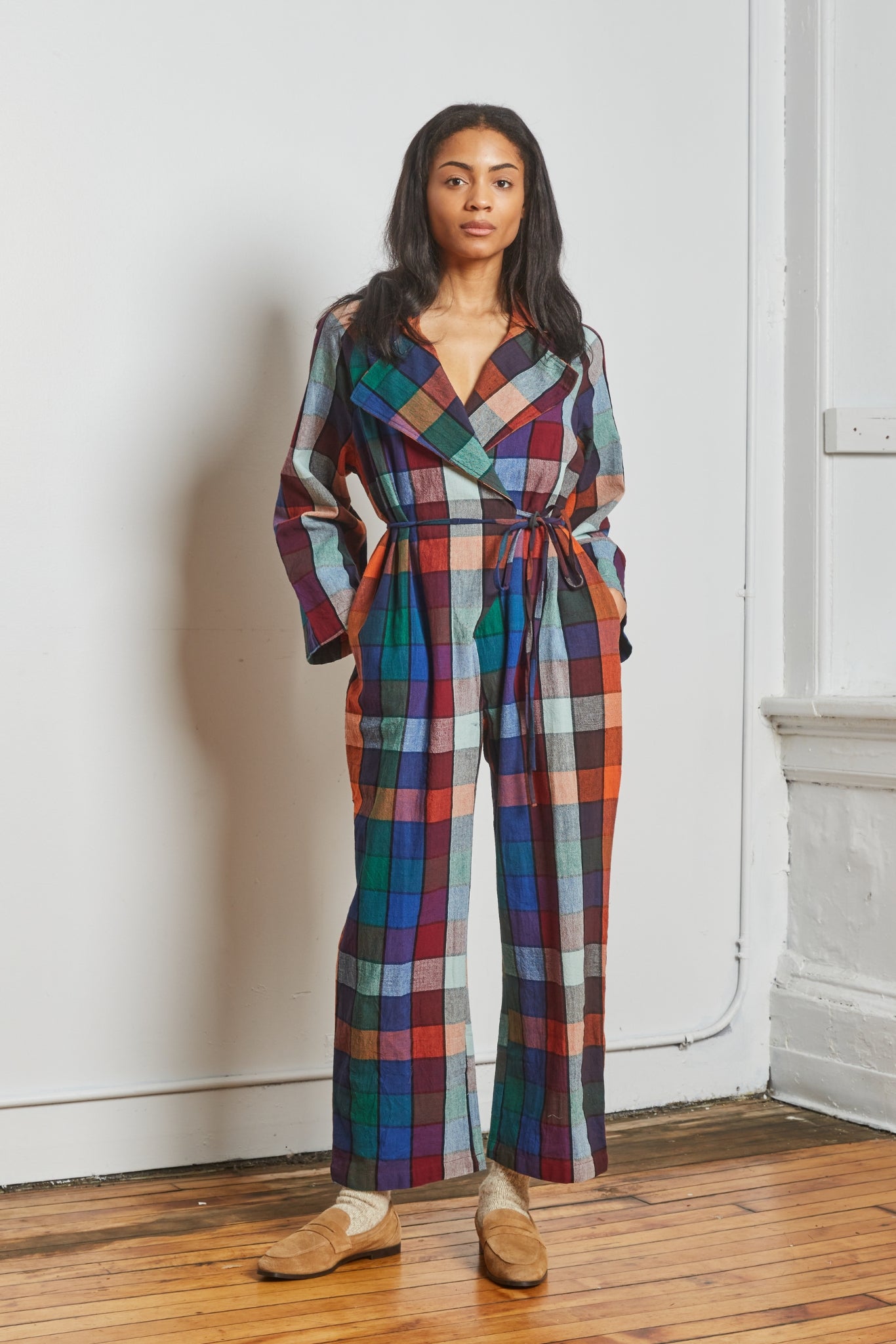 ADDISON JUMPER | MOSAIC CHEX