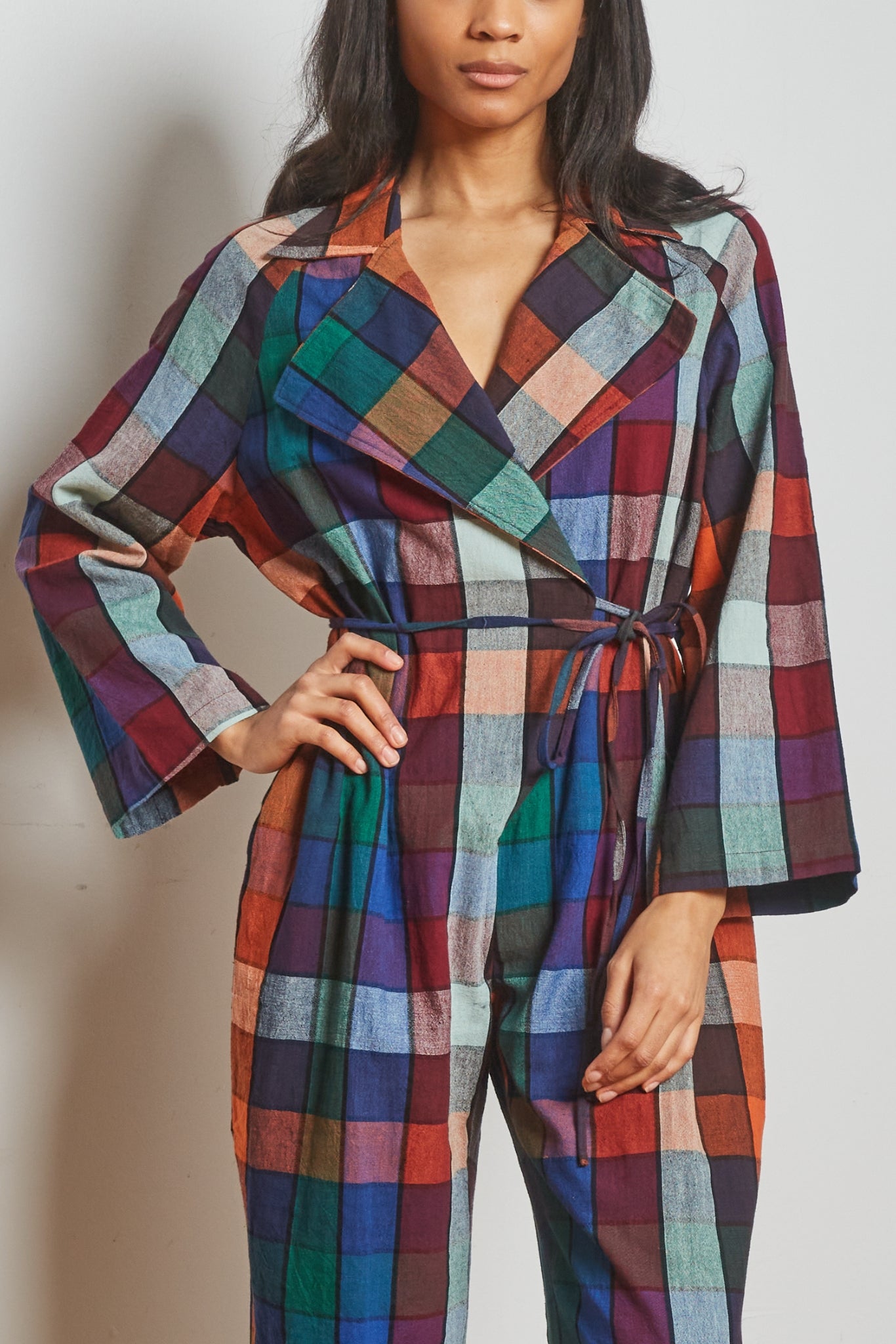 ADDISON JUMPER | MOSAIC CHEX