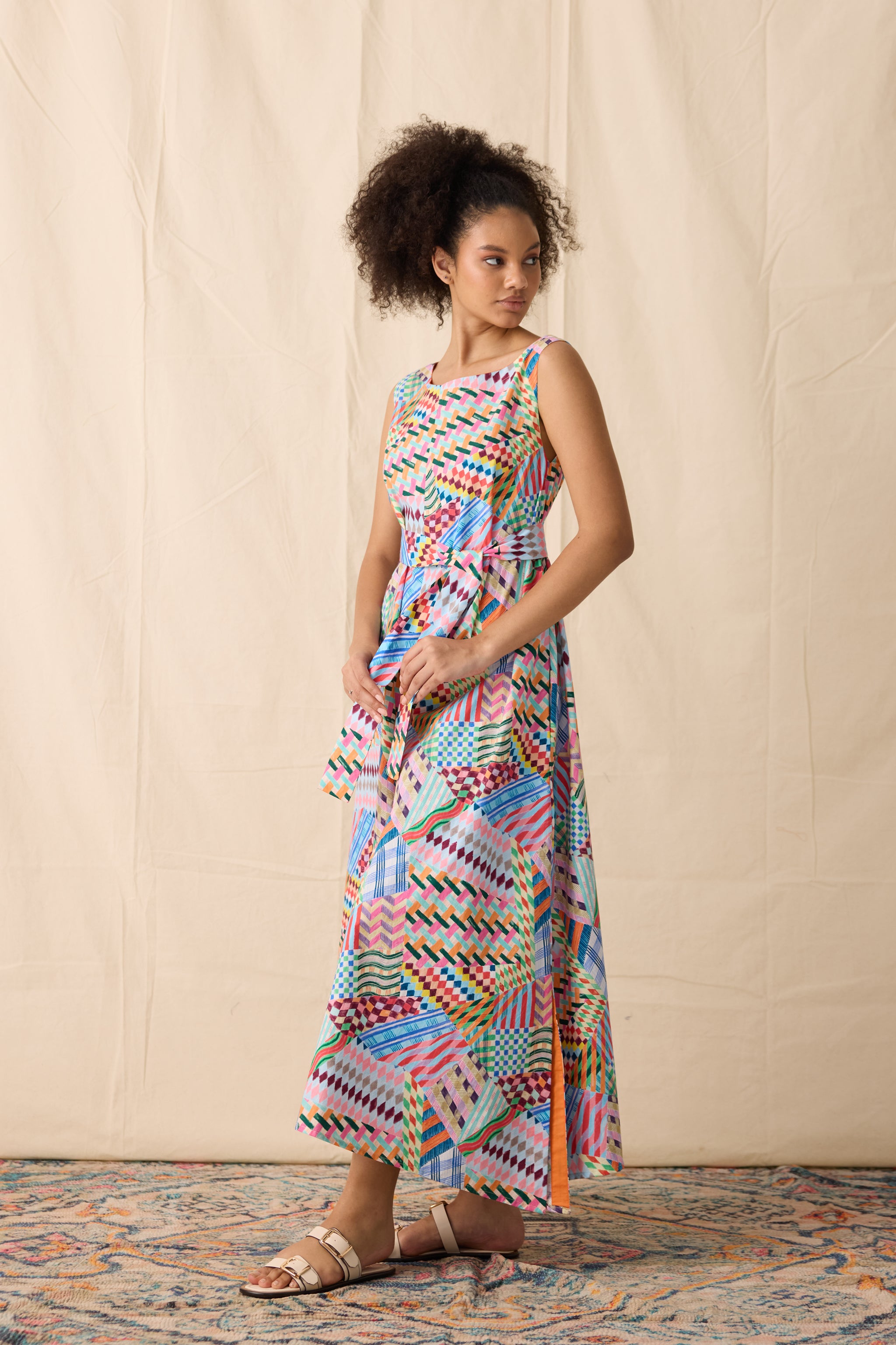 ALL DAY JUMPER | PATCHWORK PRINT
