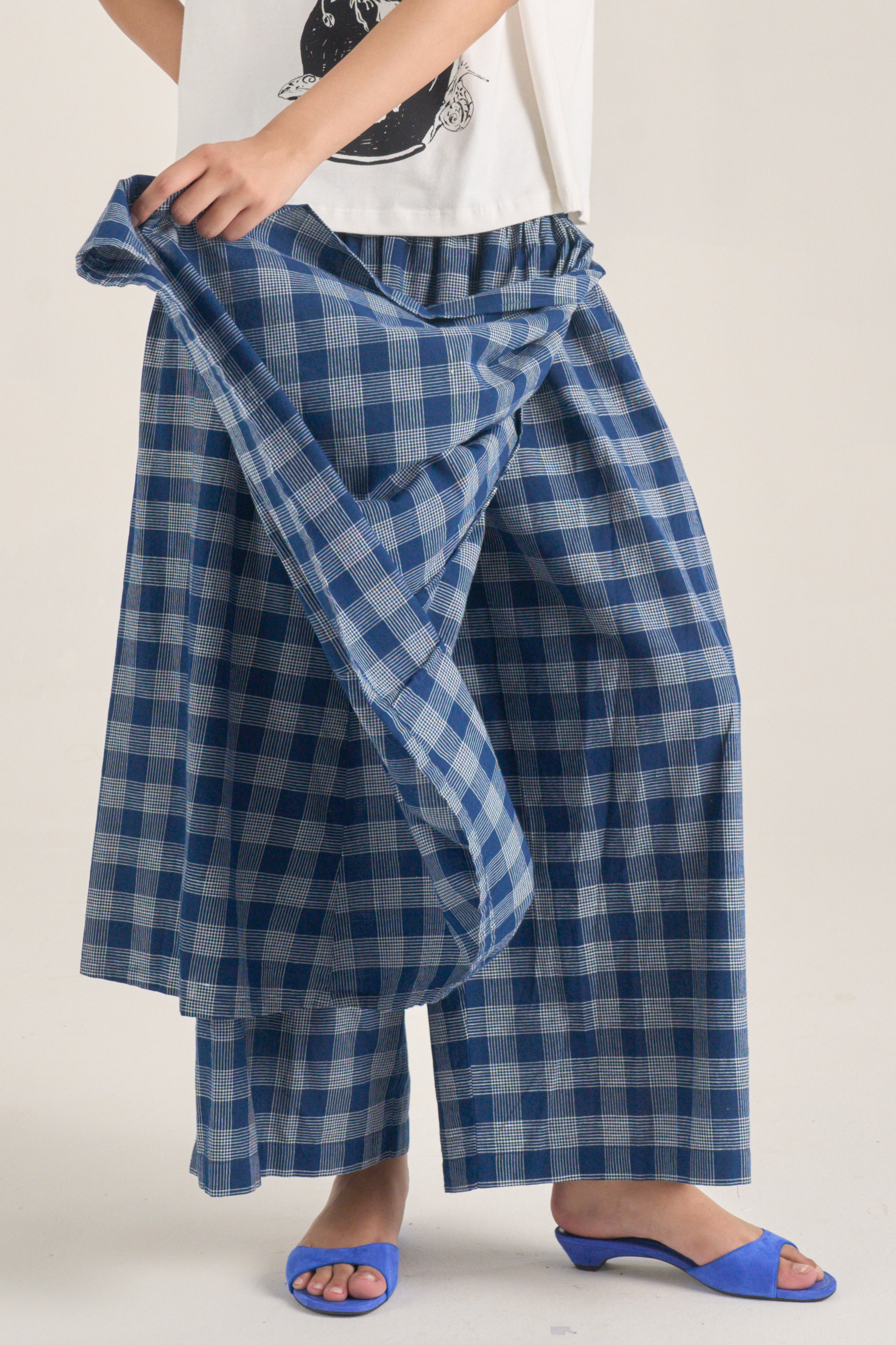 RUE PANTS | SAILOR CHEX
