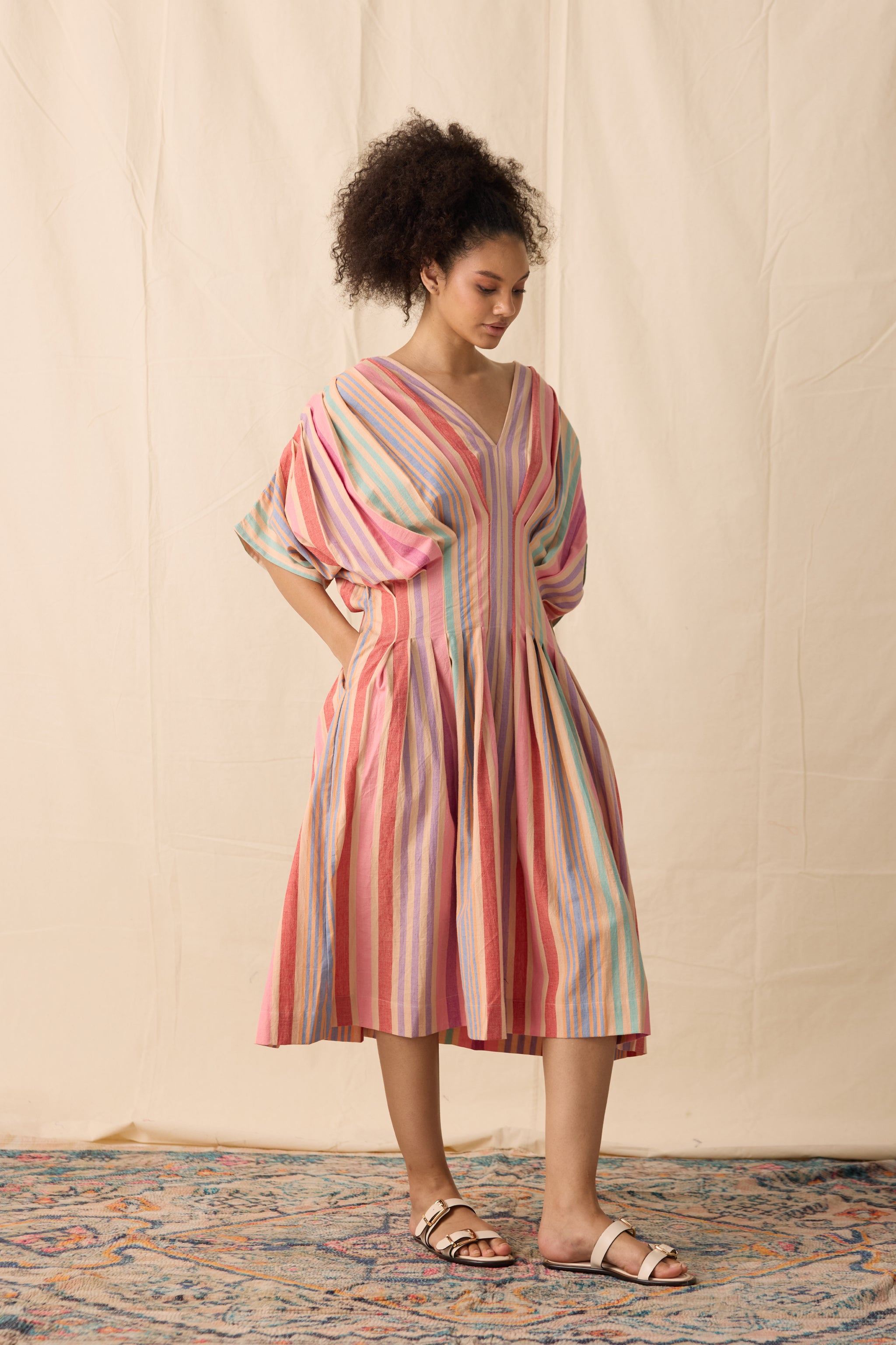 SOHO DRESS | POPSICLE STRIPES