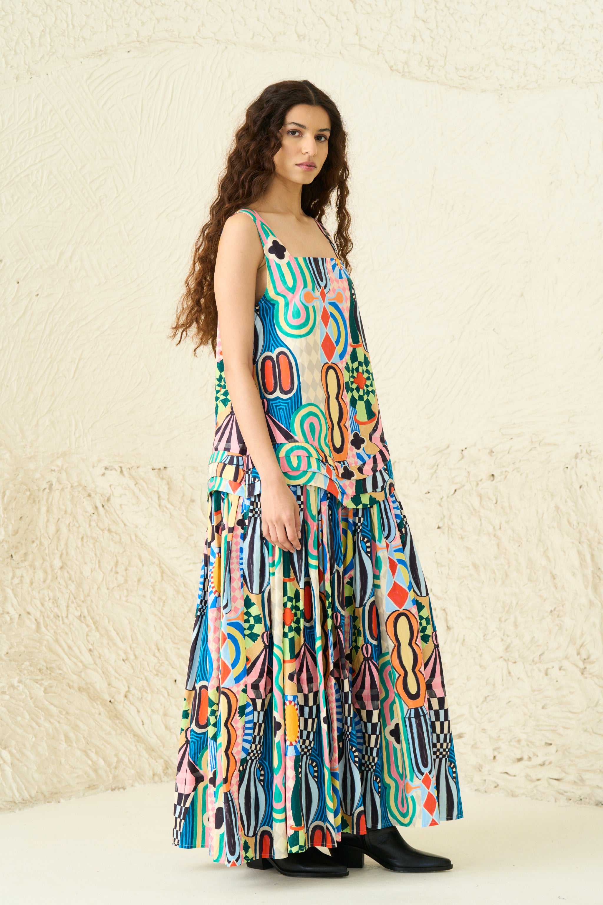 AMY DRESS | MOROCCO PRINT