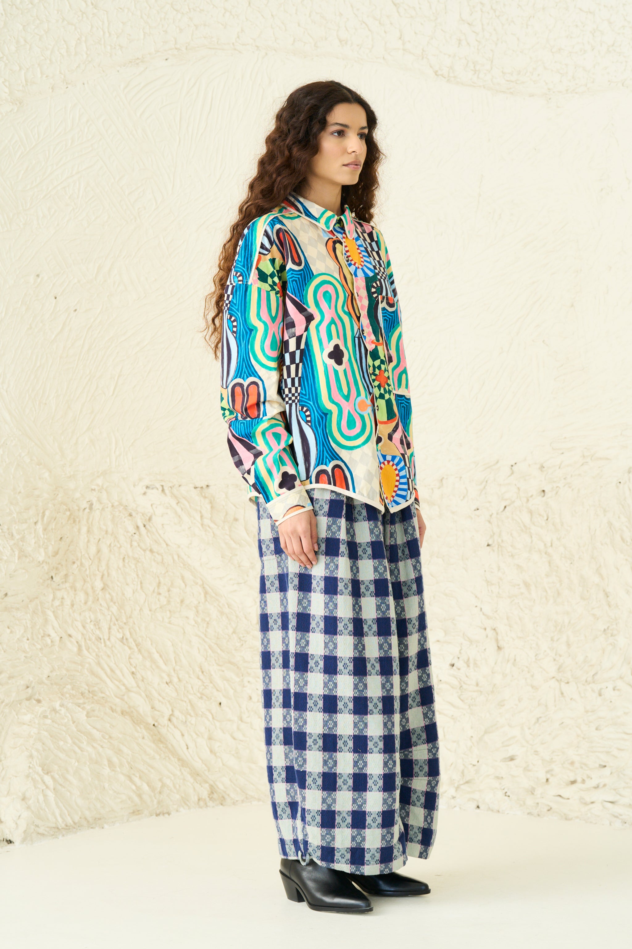 STUDIO SHIRT | MOROCCO PRINT