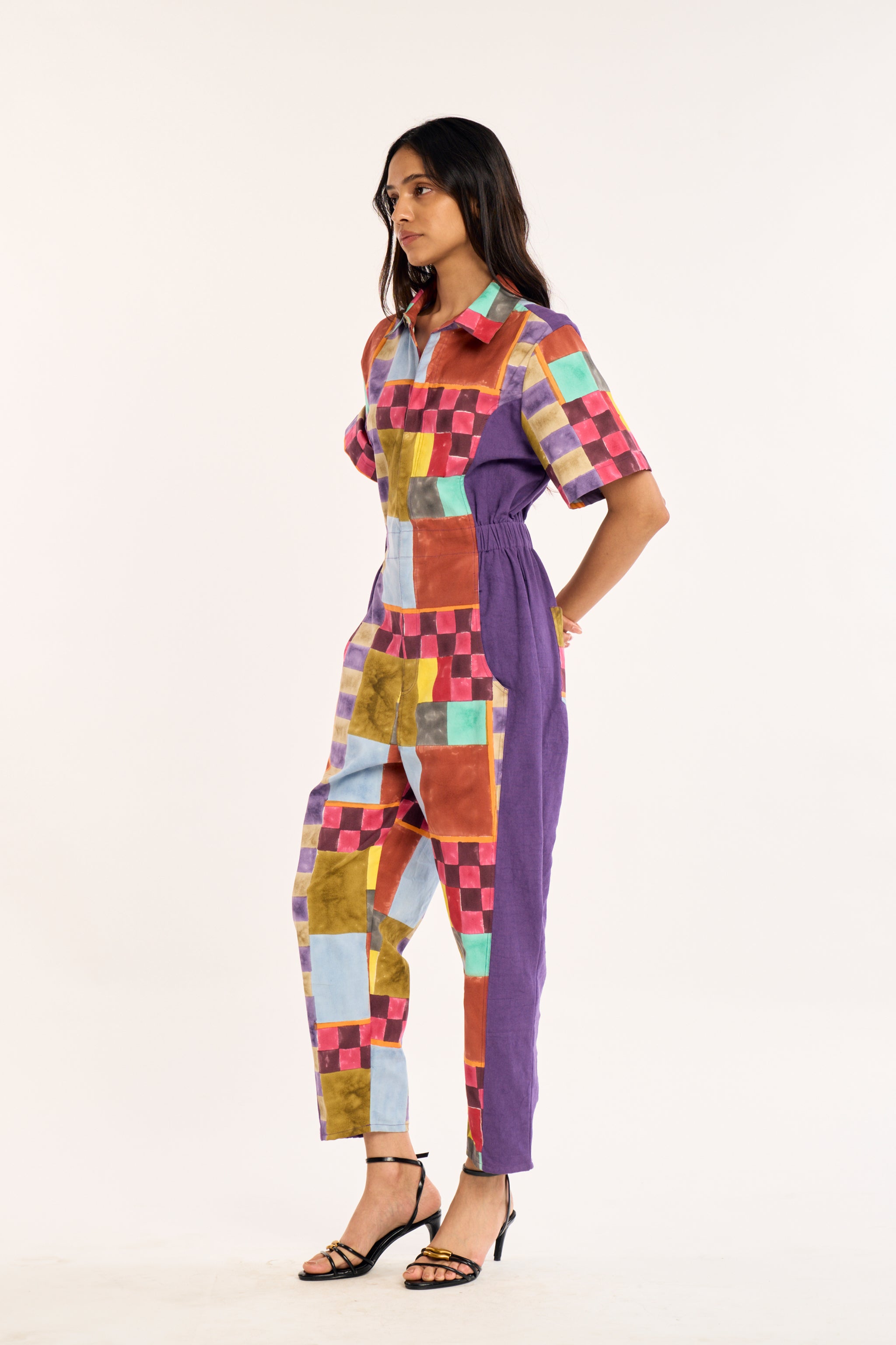 STUDIO JUMPSUIT | KENNY PRINT
