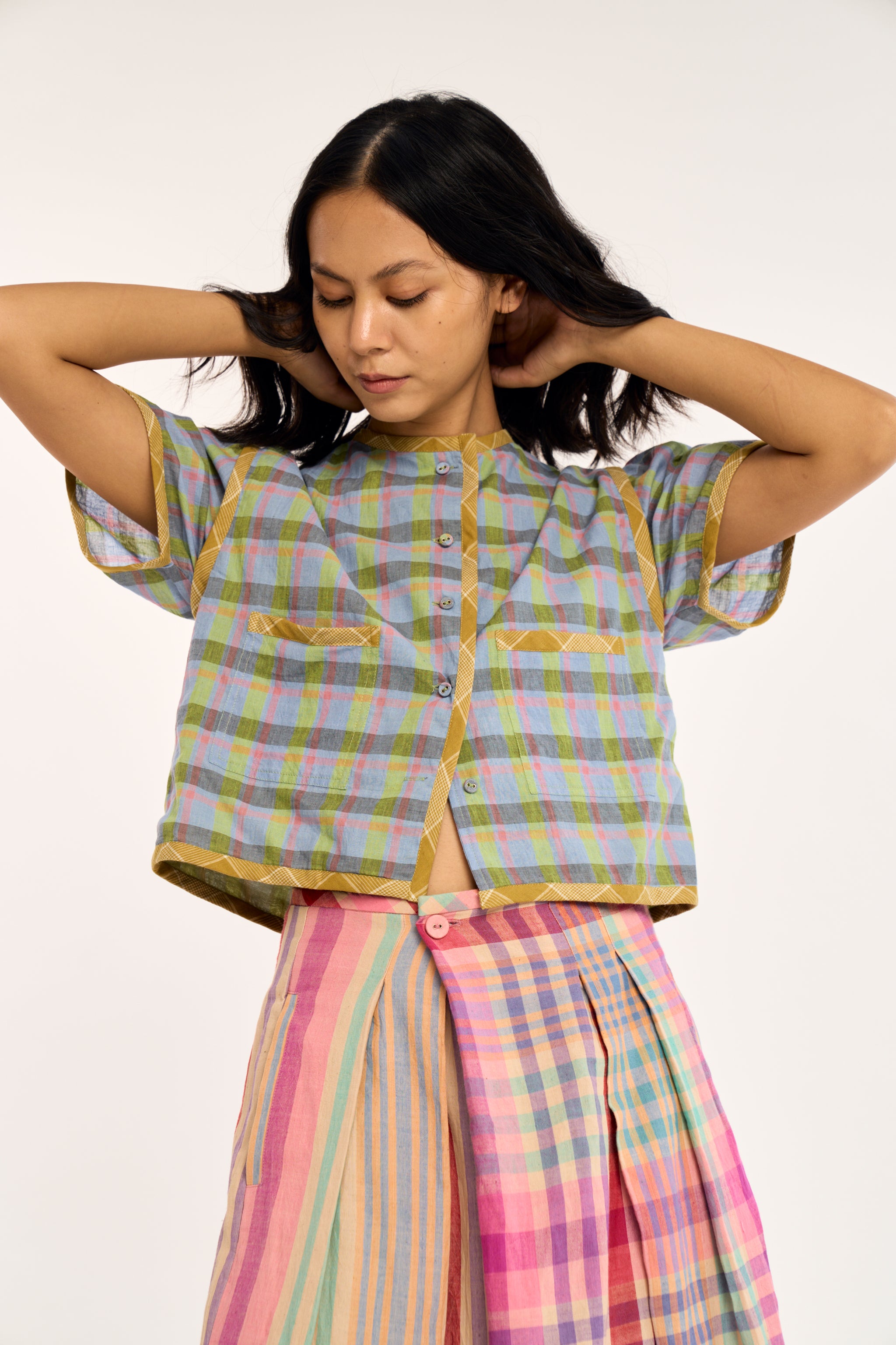 NICO TOP | TIDE CHEX