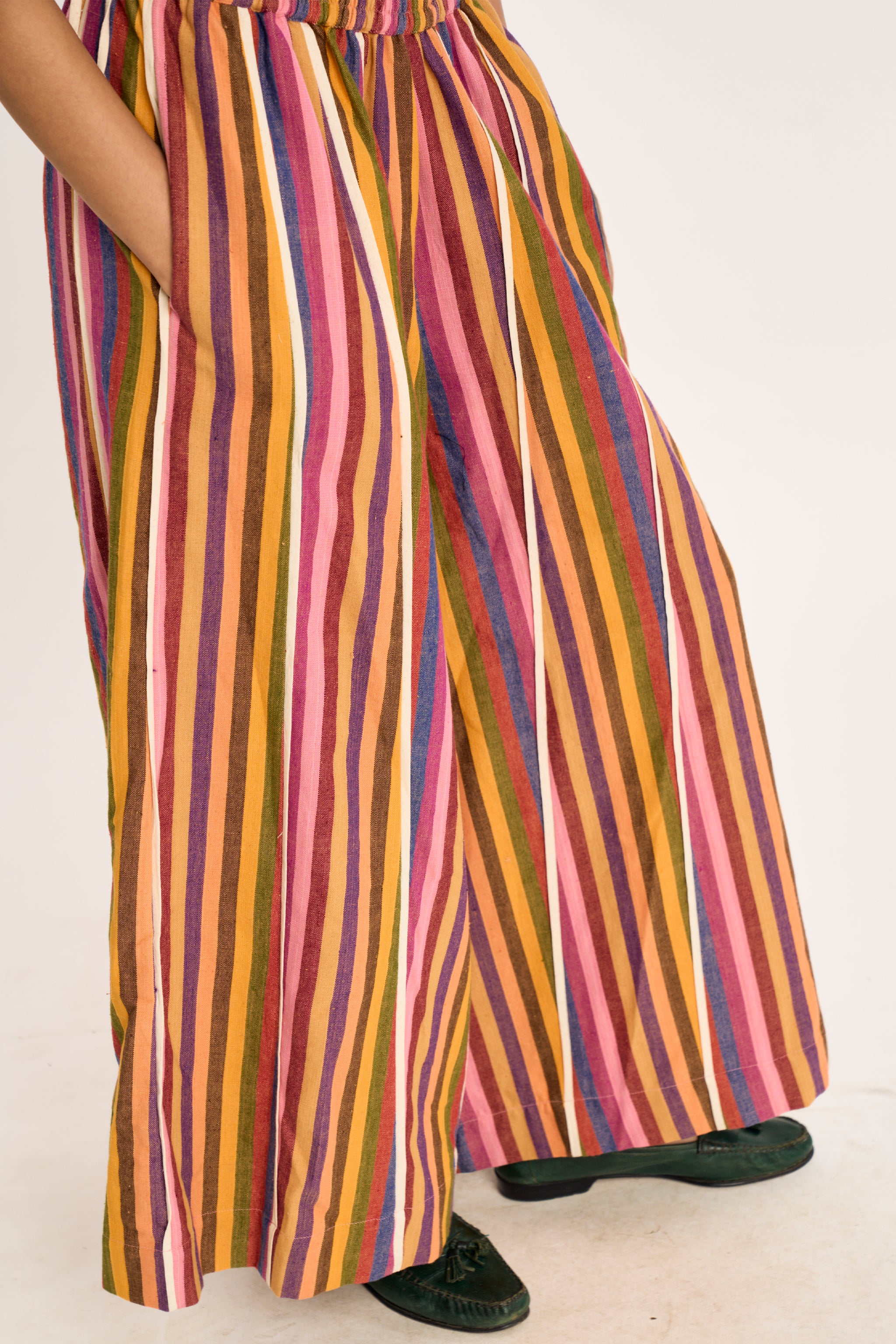 CLOVER PANTS | CRAYON	STRIPES