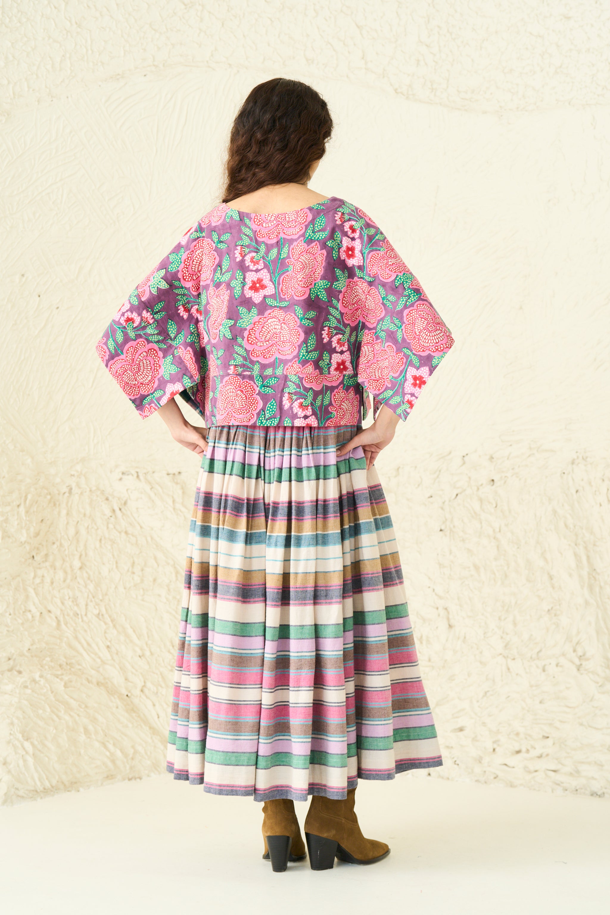 MIRA TOP | ROSETTE PLUM