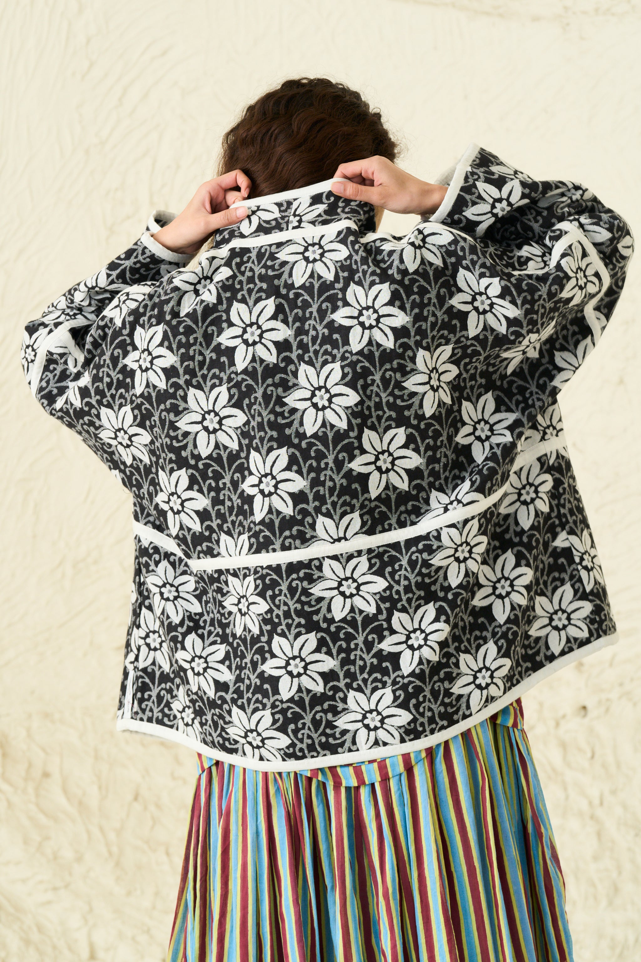 HERITAGE JACKET | NIGHT JASMINE JACQUARD
