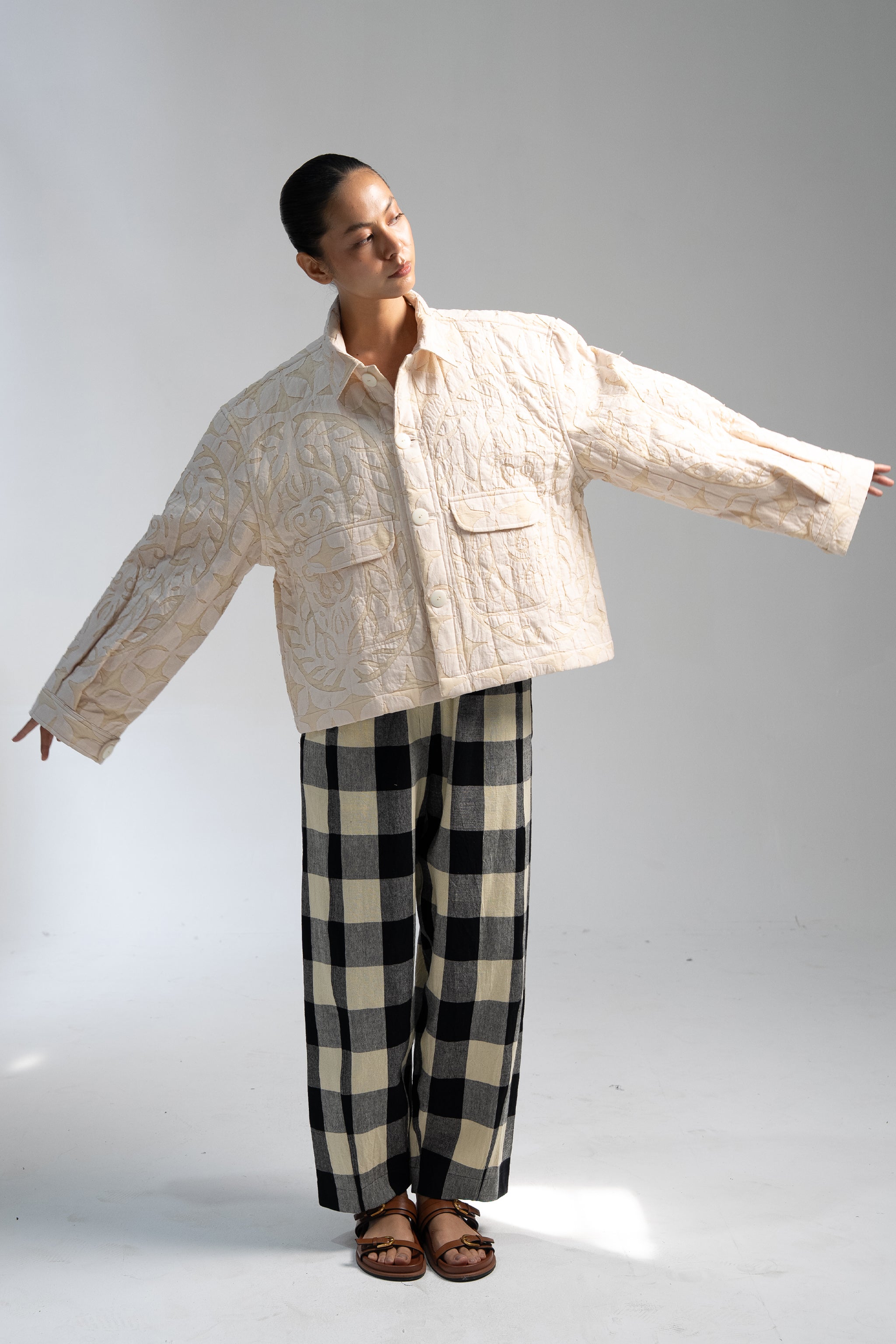 ASTRID JACKET | BREEZE APPLIQUE