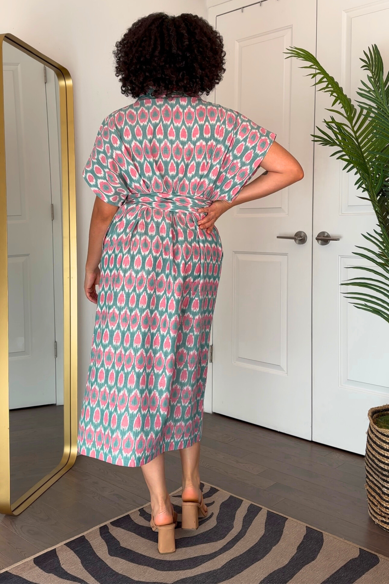 NAYA KAFTAN DRESS | SPRING IKAT