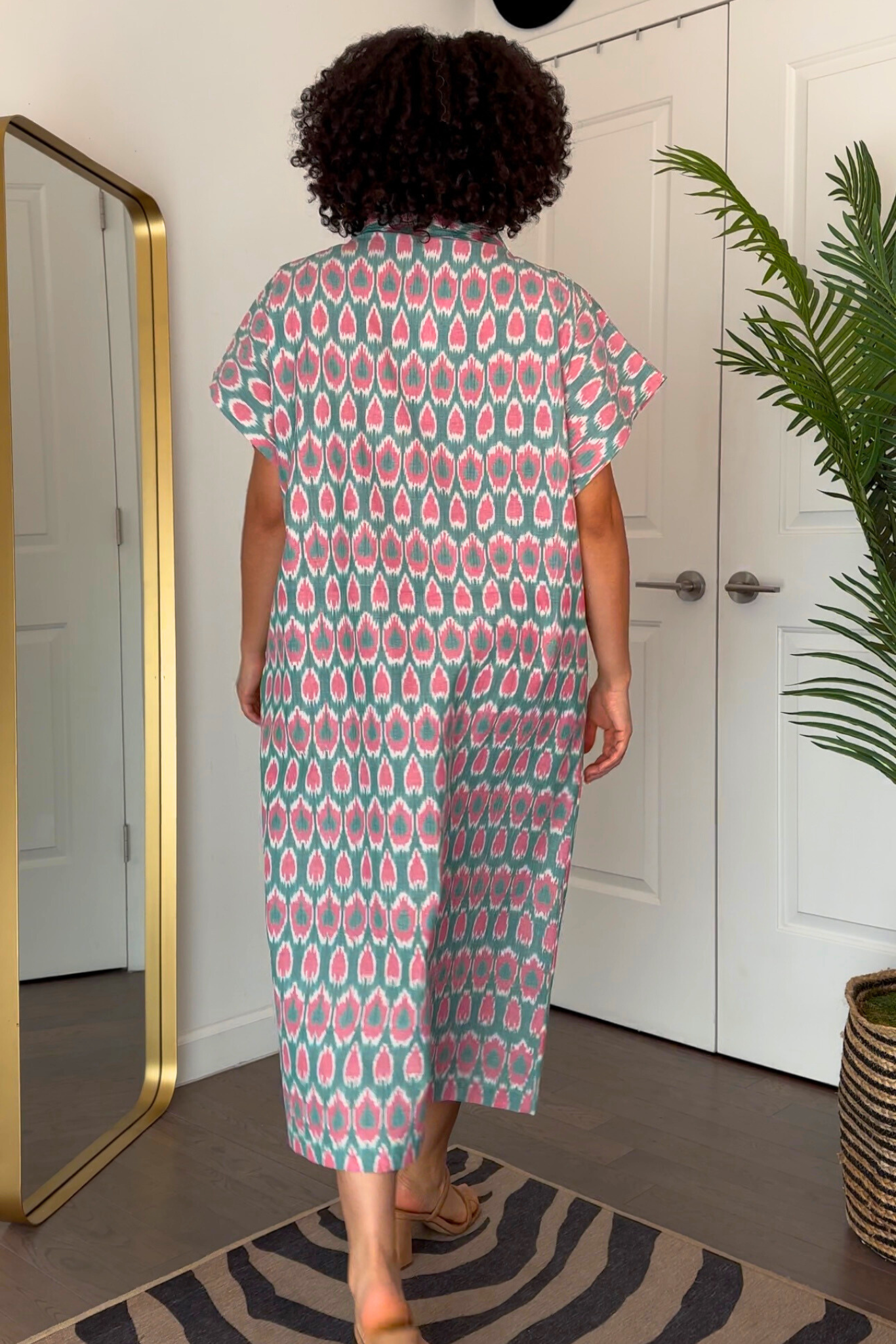 NAYA KAFTAN DRESS | SPRING IKAT