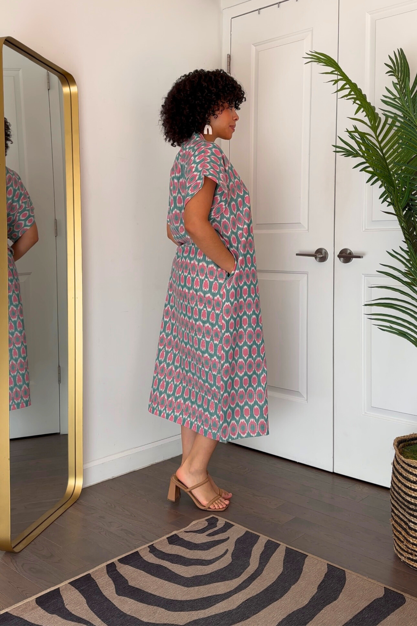 NAYA KAFTAN DRESS | SPRING IKAT