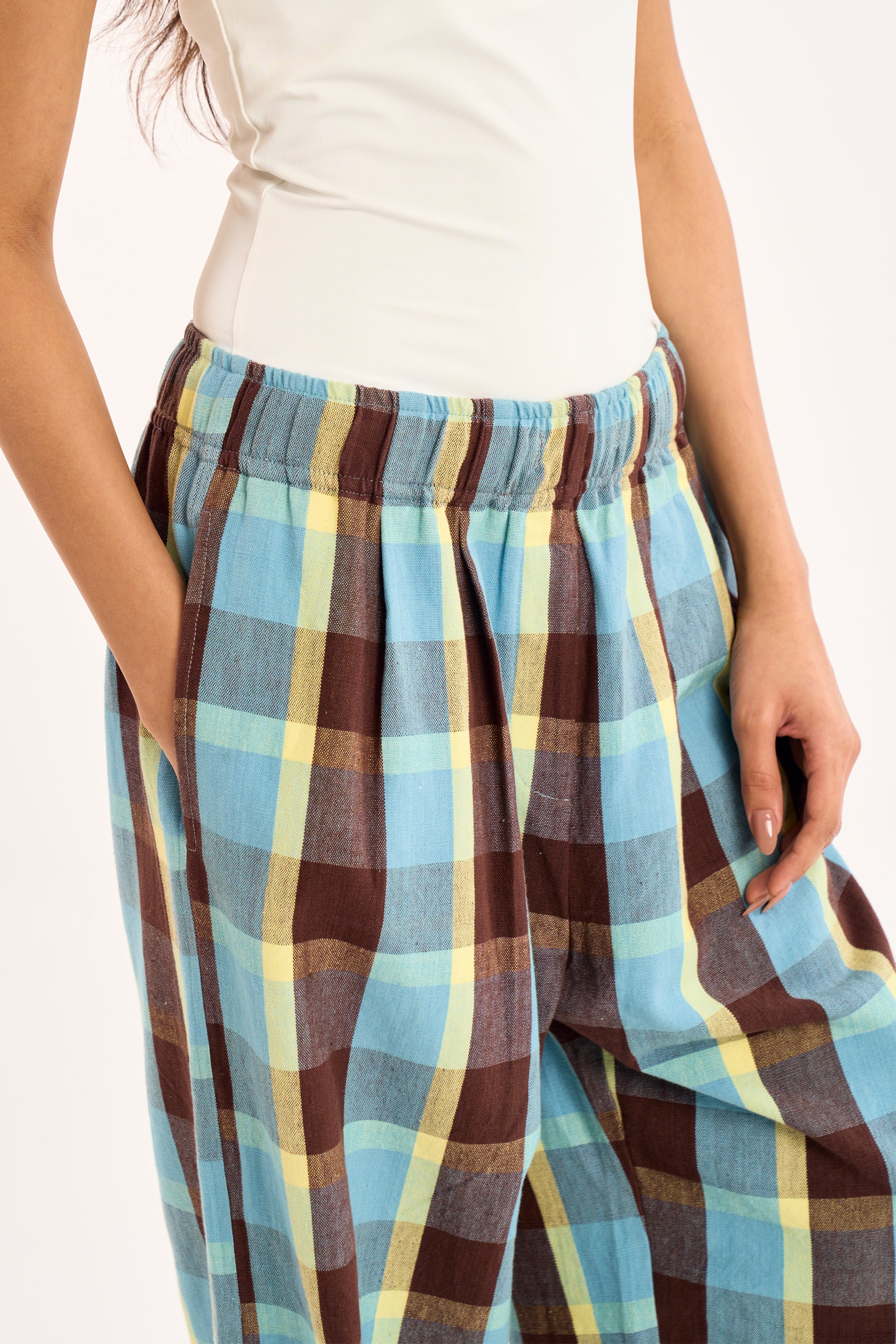 CAIRO PANTS | CEDAR CHEX