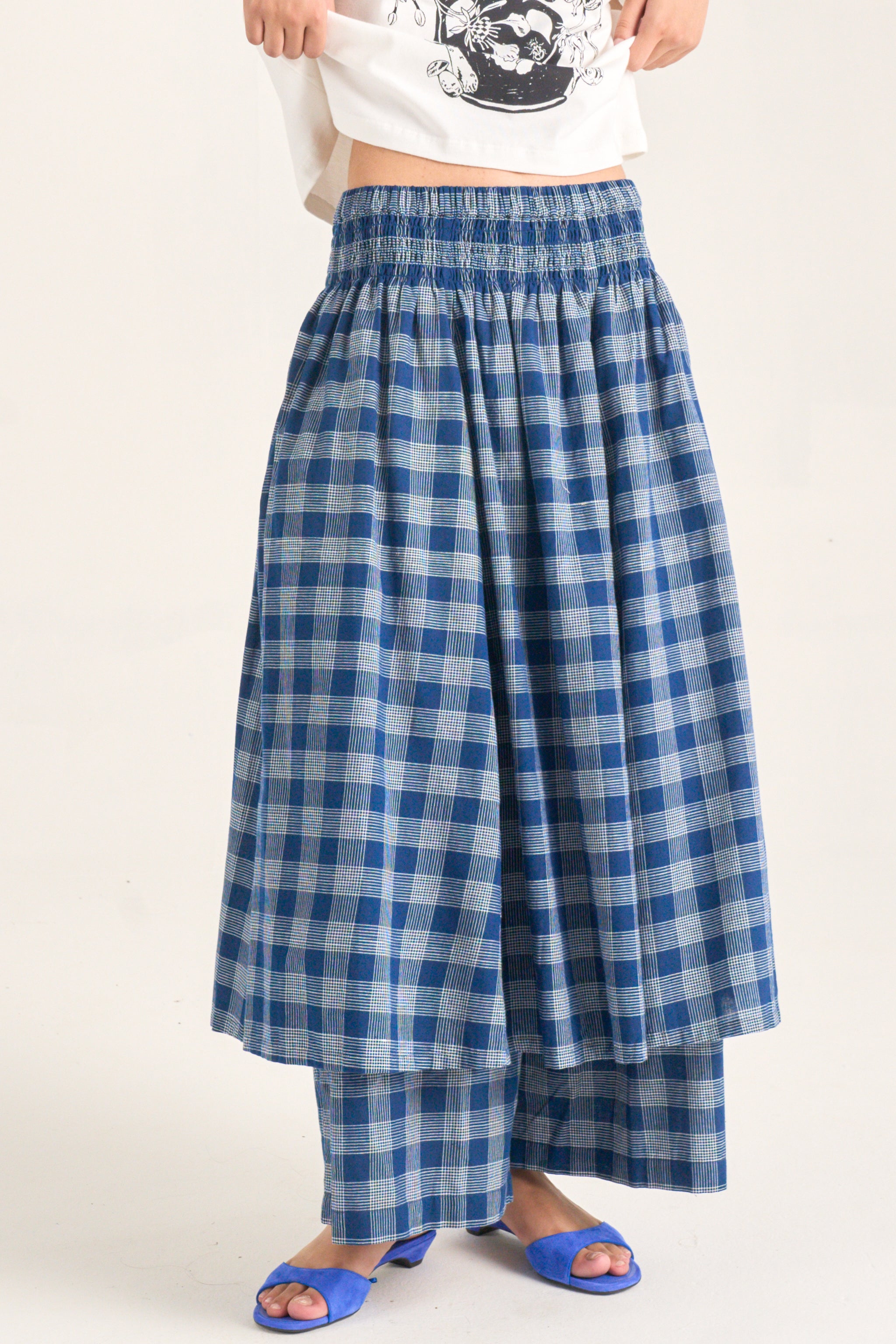 RUE PANTS | SAILOR CHEX