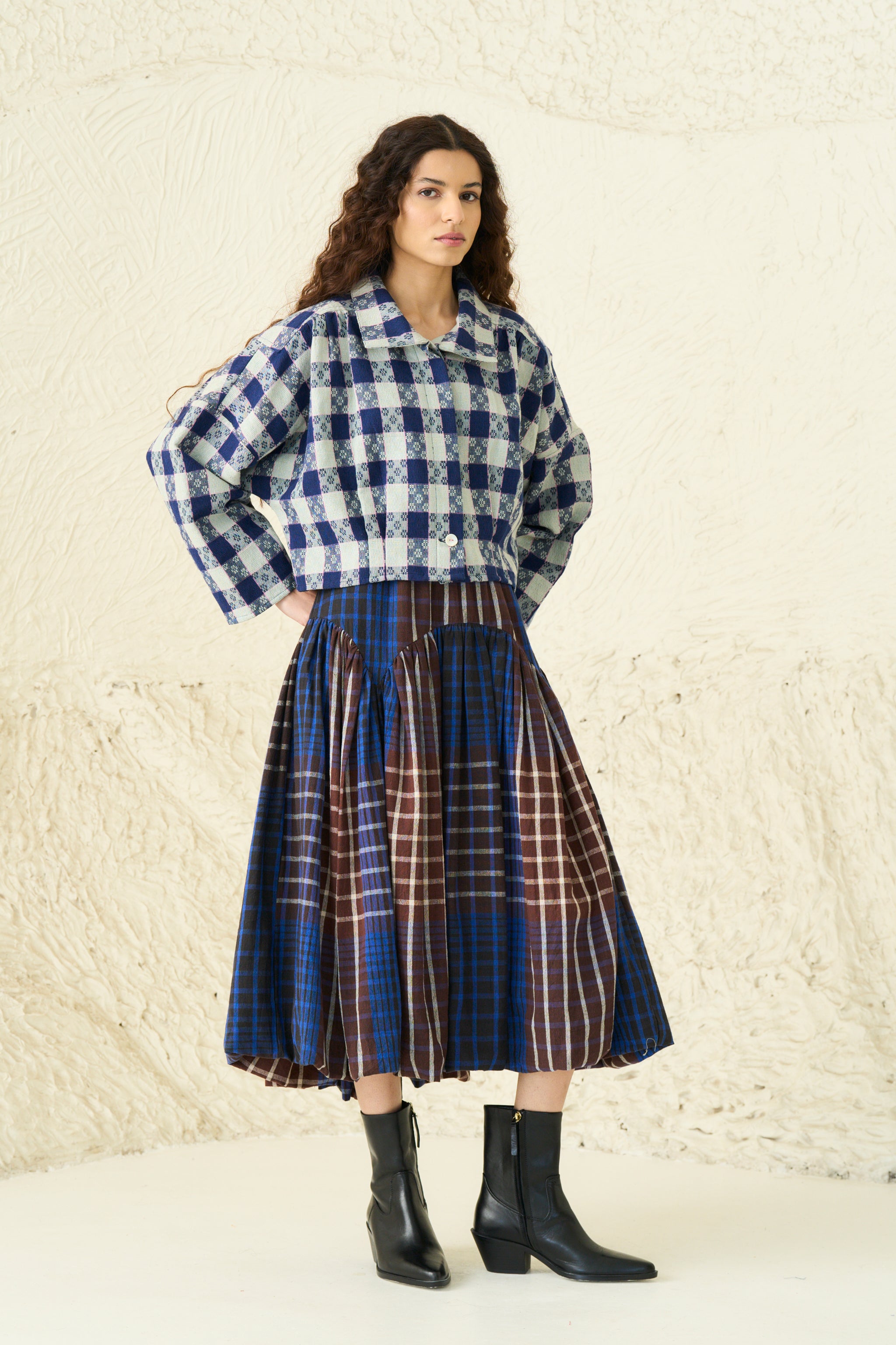 LUNA SKIRT | BISCOTTI CHEX