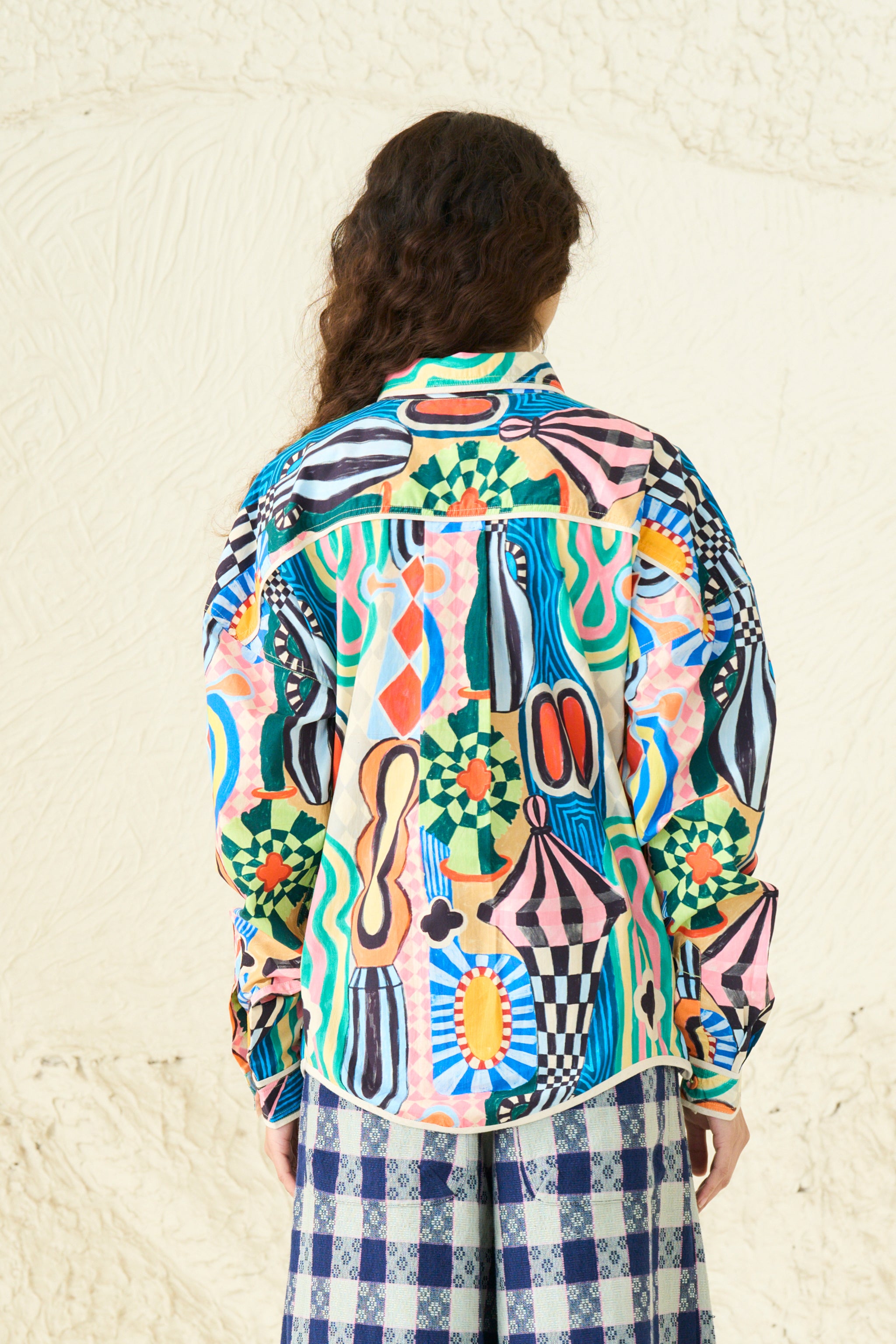 STUDIO SHIRT | MOROCCO PRINT