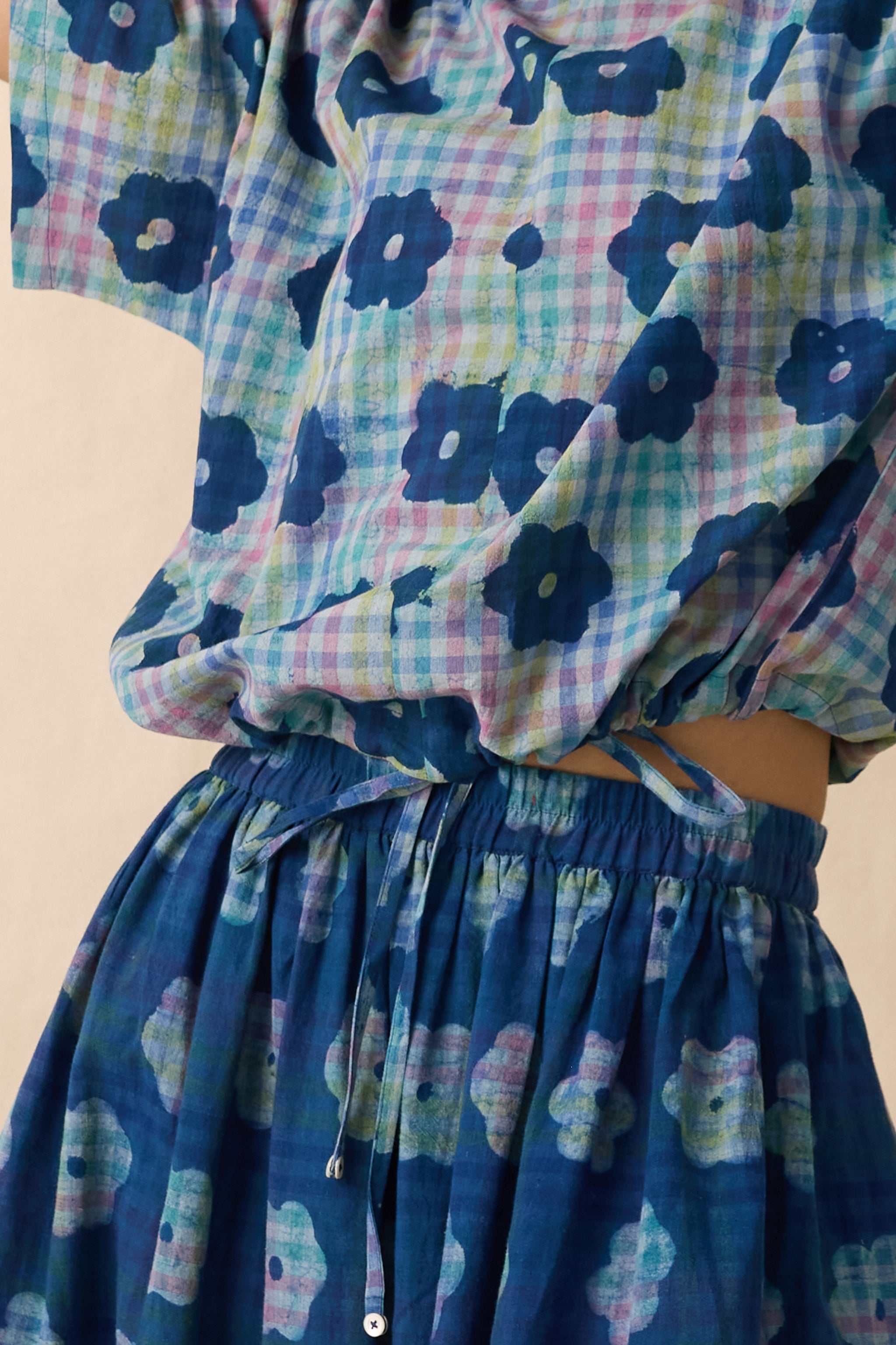 PICNIC TOP | INDIGO BLOOM