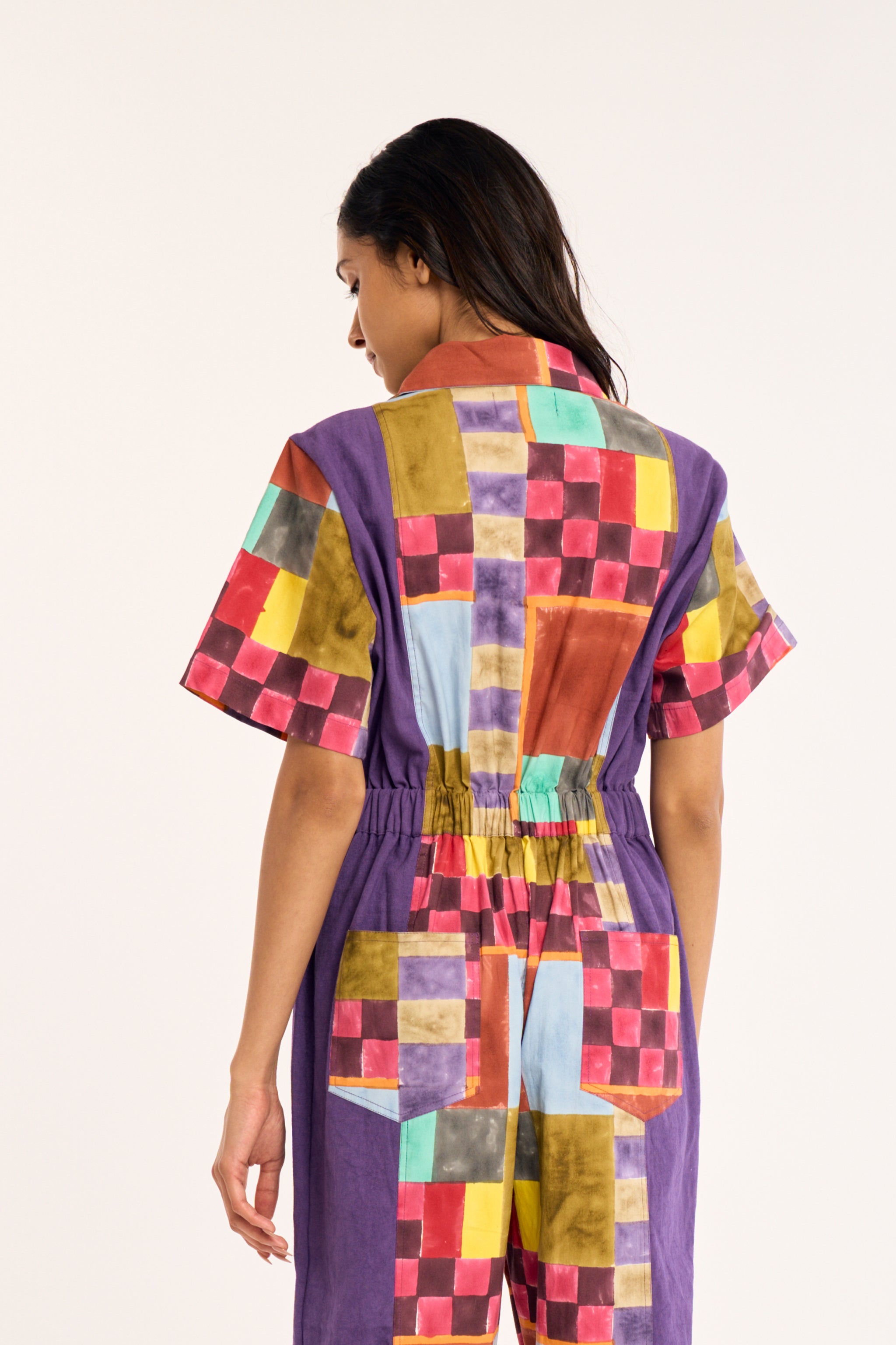 STUDIO JUMPSUIT | KENNY PRINT