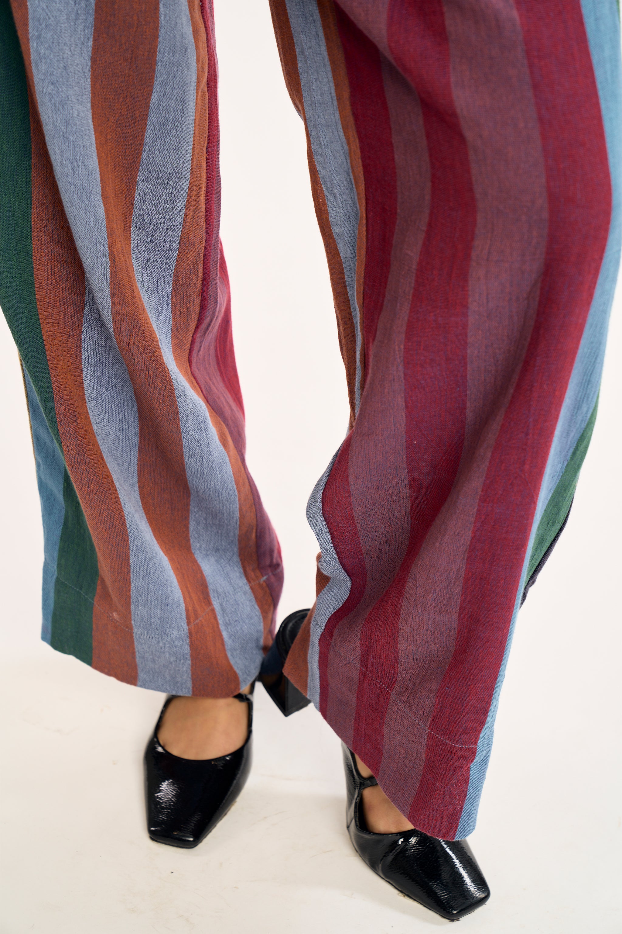 BOMBAY PANTS | HYPHEN	STRIPE