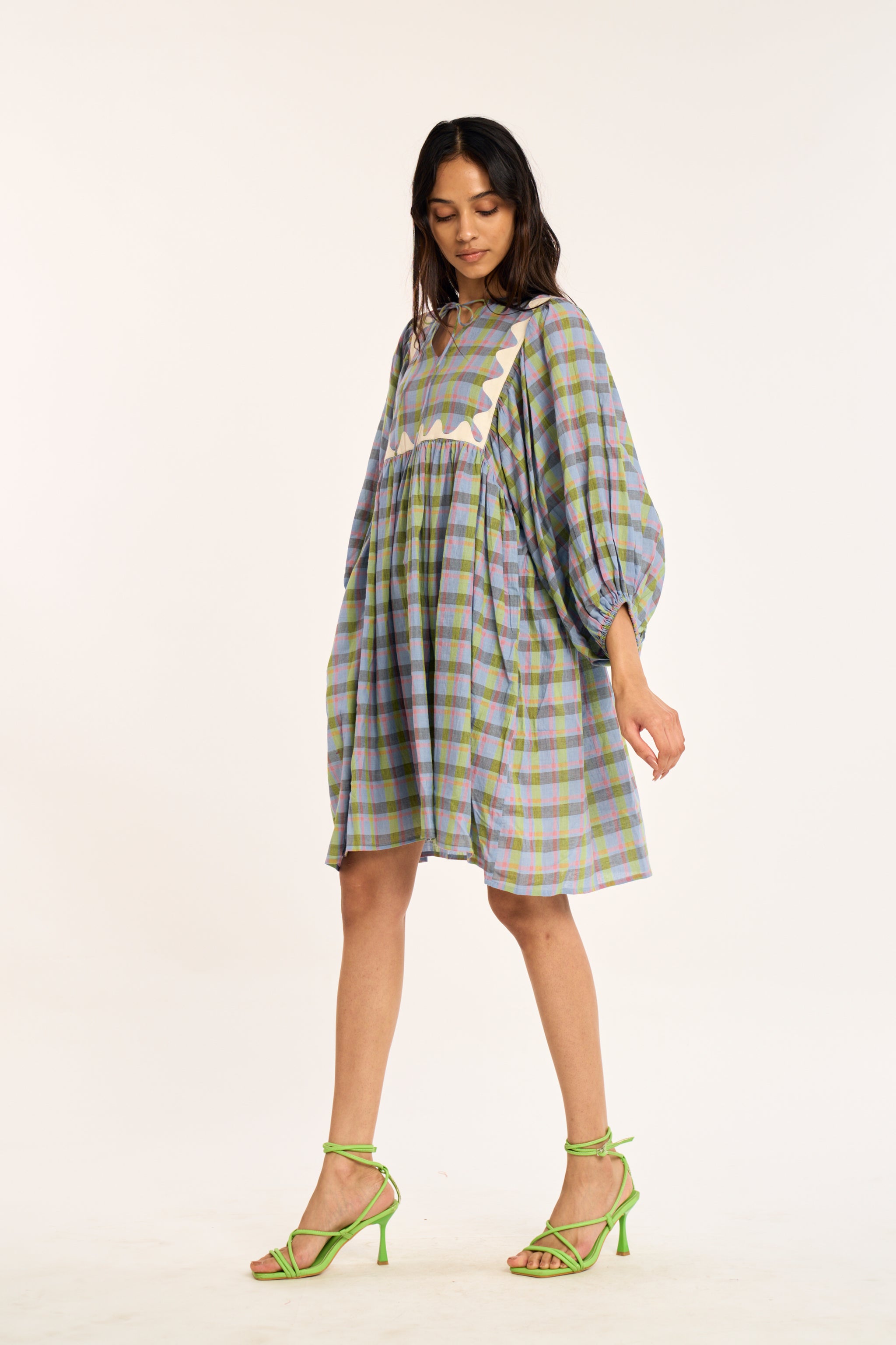 WISP DRESS | TIDE CHEX