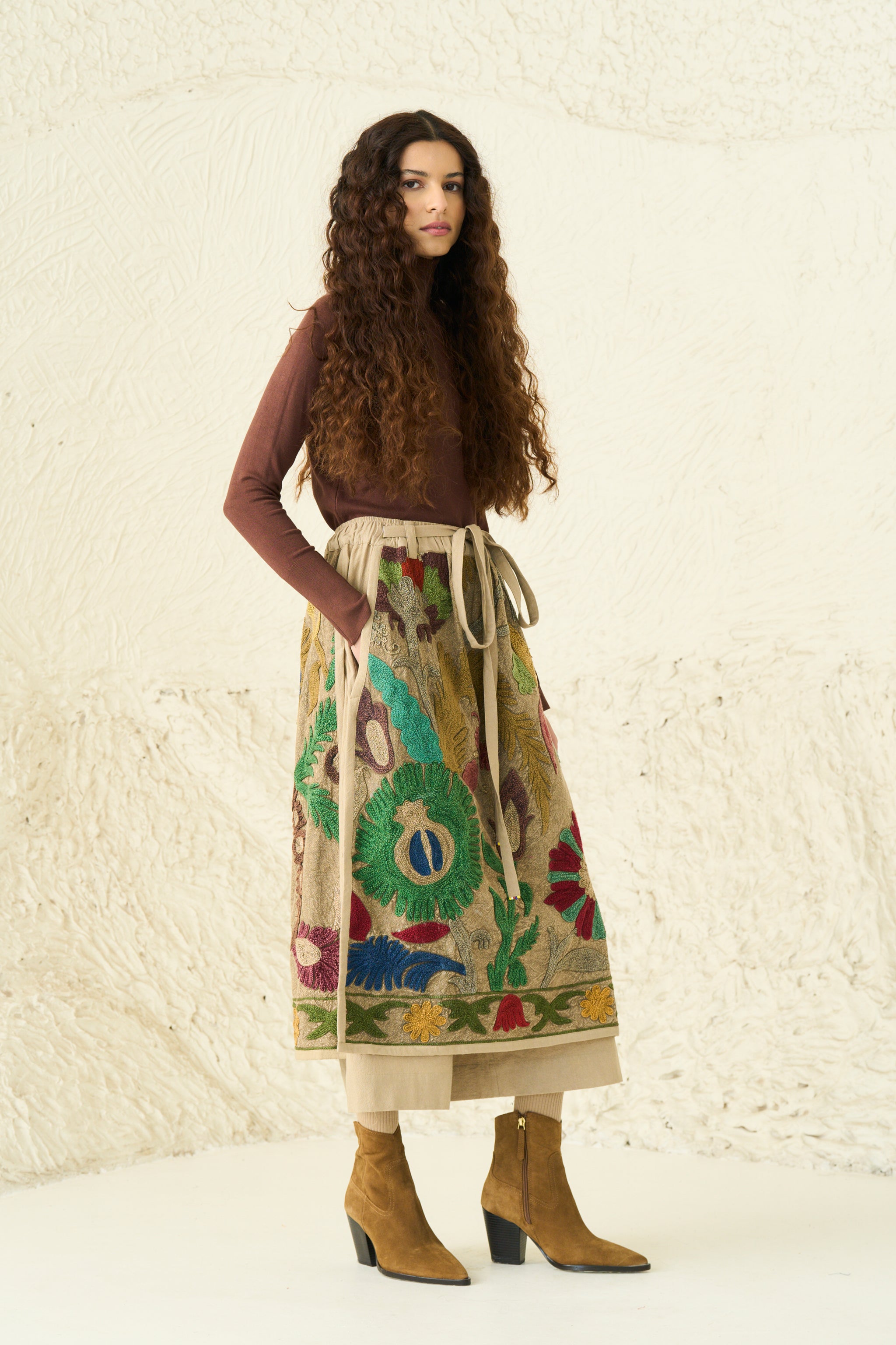 QUARTER PANT | GUL EMBROIDERY