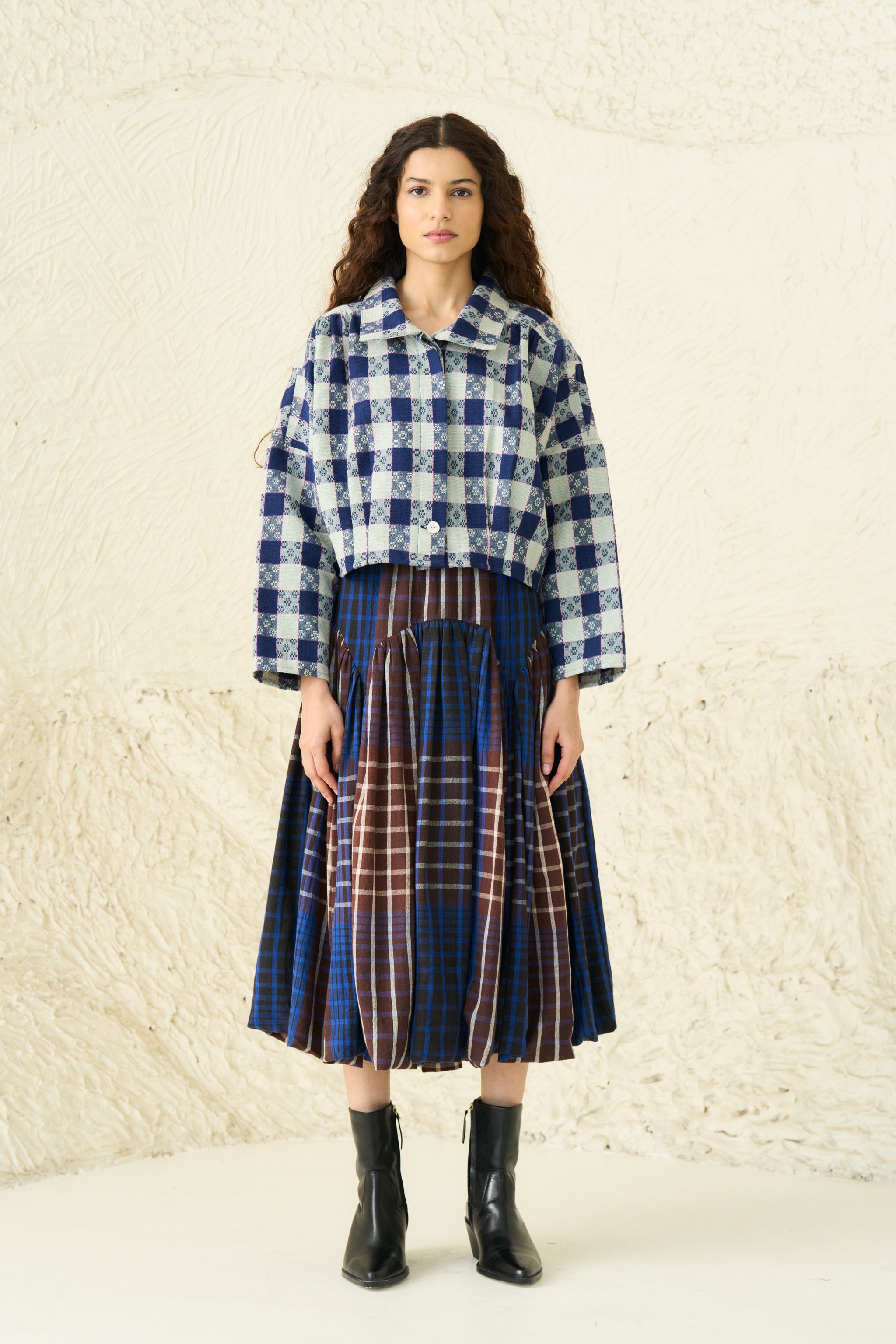 LUNA SKIRT | BISCOTTI CHEX