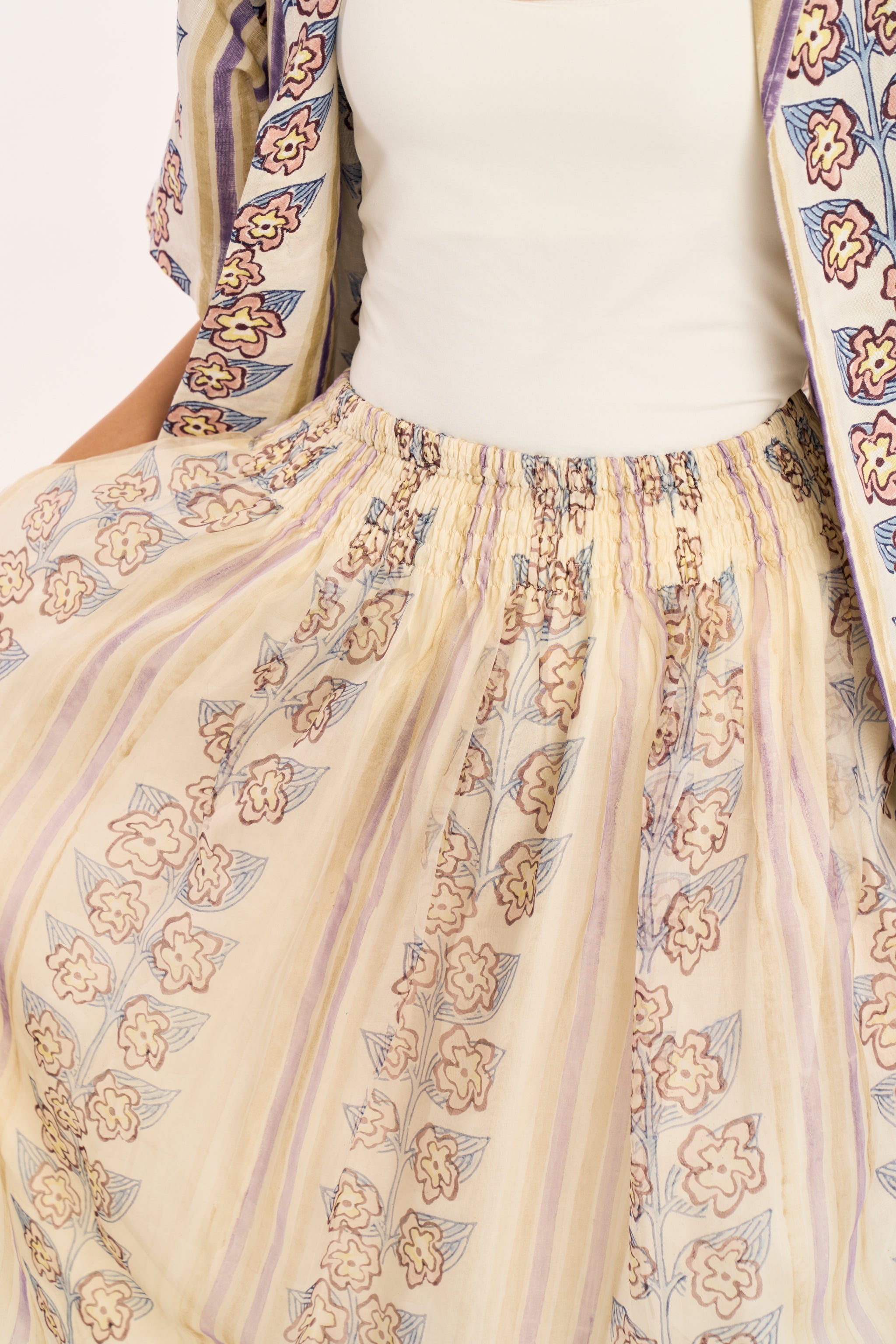 HUE SKIRT | IRIS BLUSH