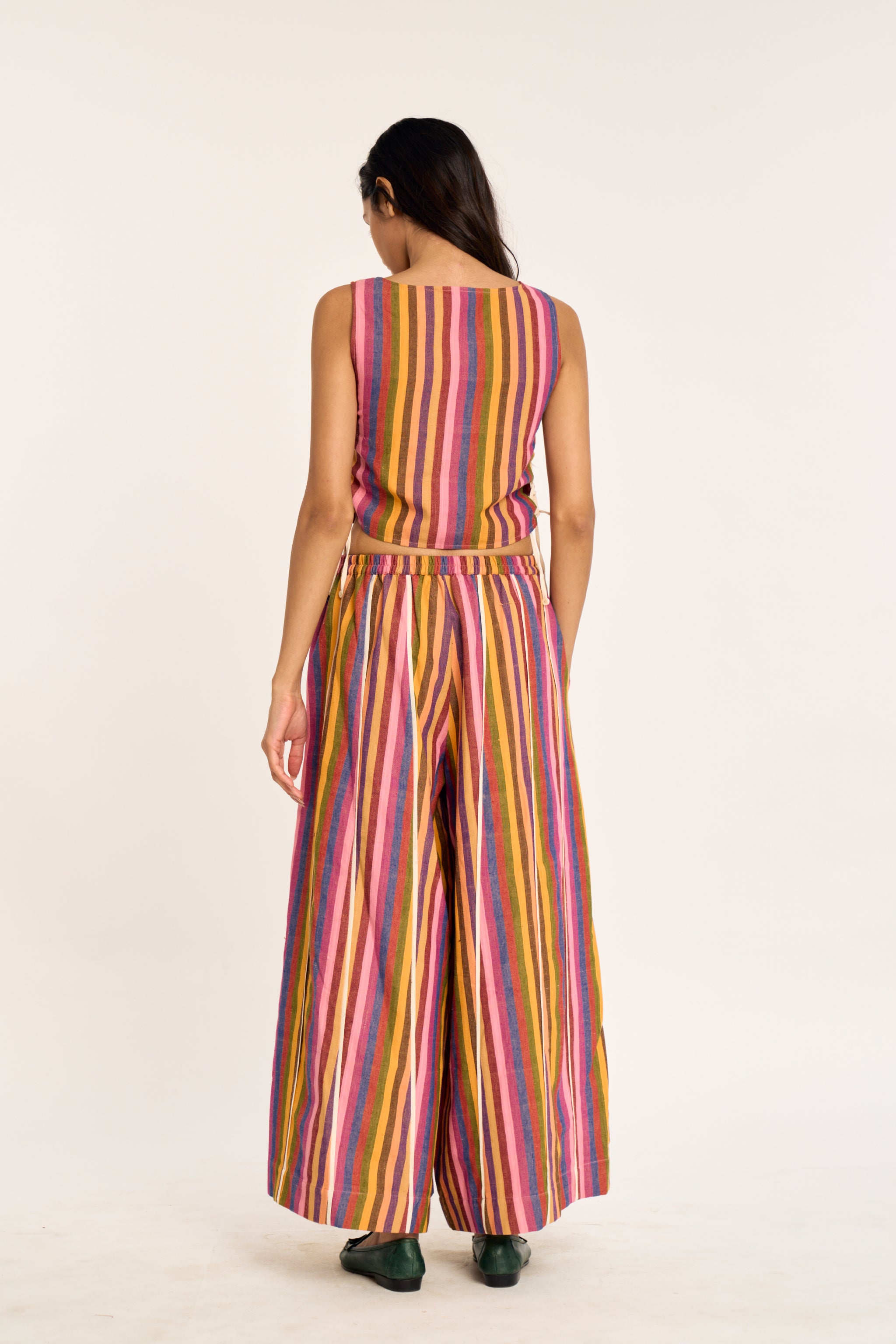 CLOVER PANTS | CRAYON	STRIPES