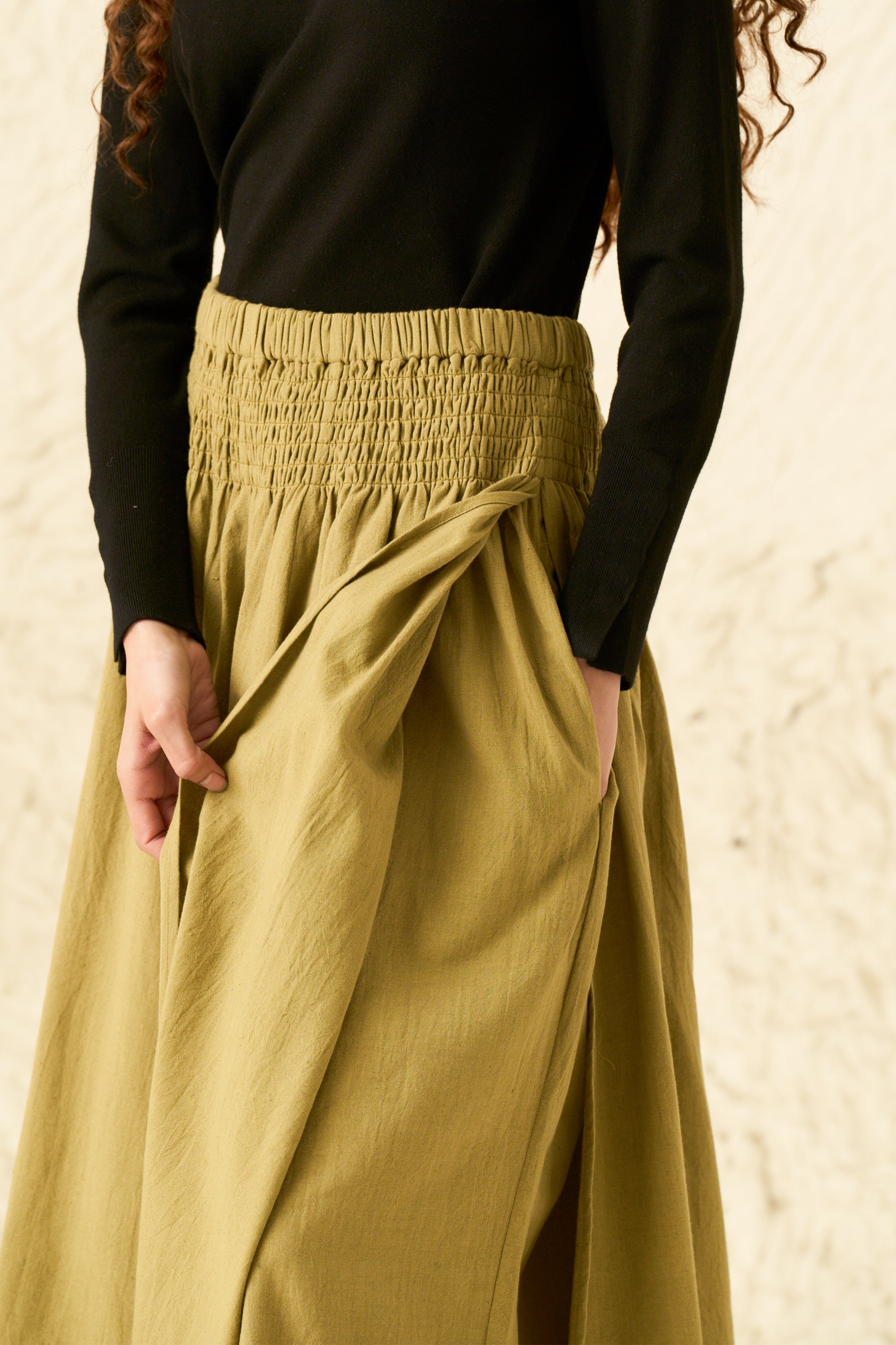 RUE PANTS | OLIVE STONE