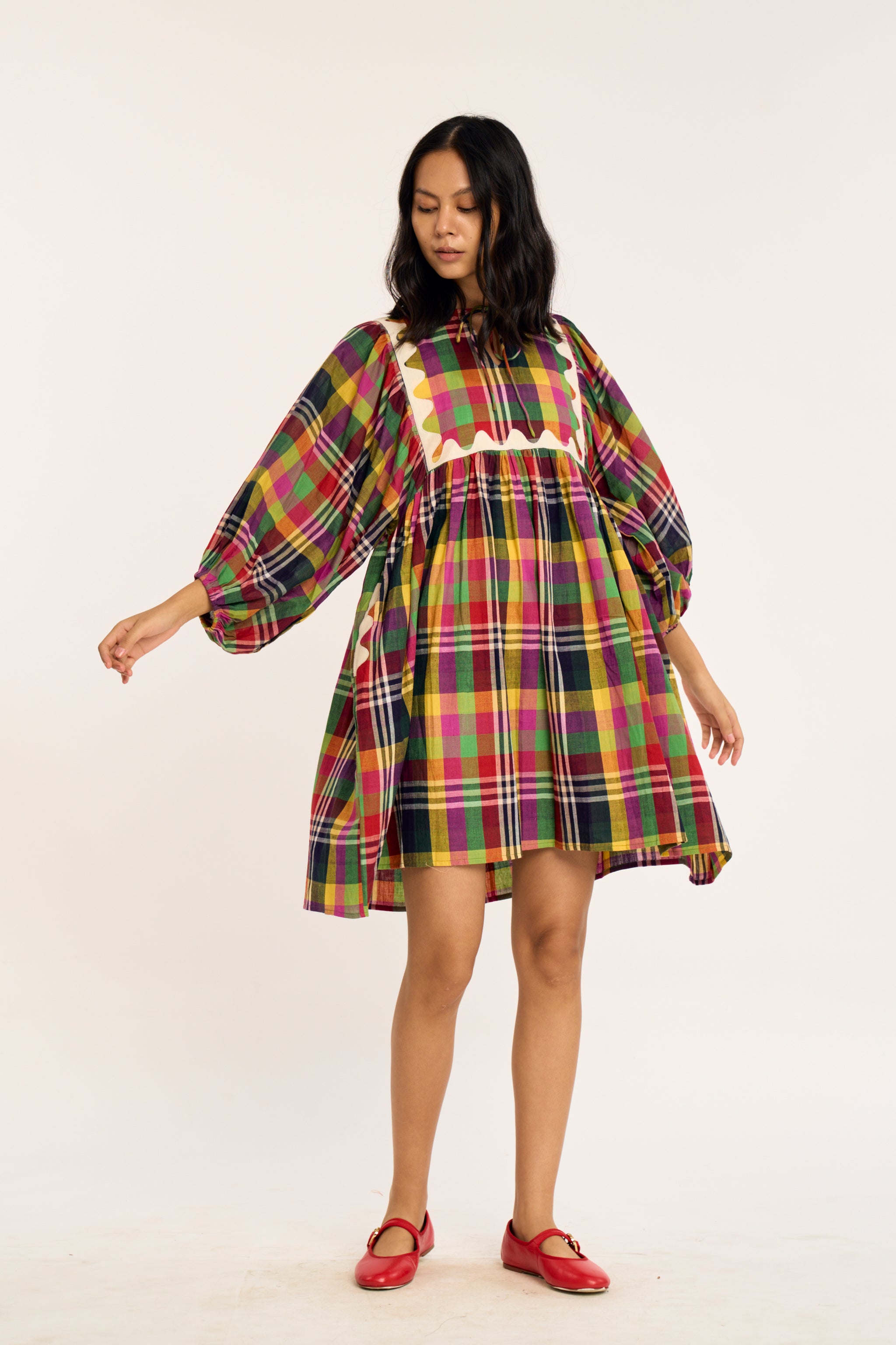 WISP DRESS | MOROCCO CHEX