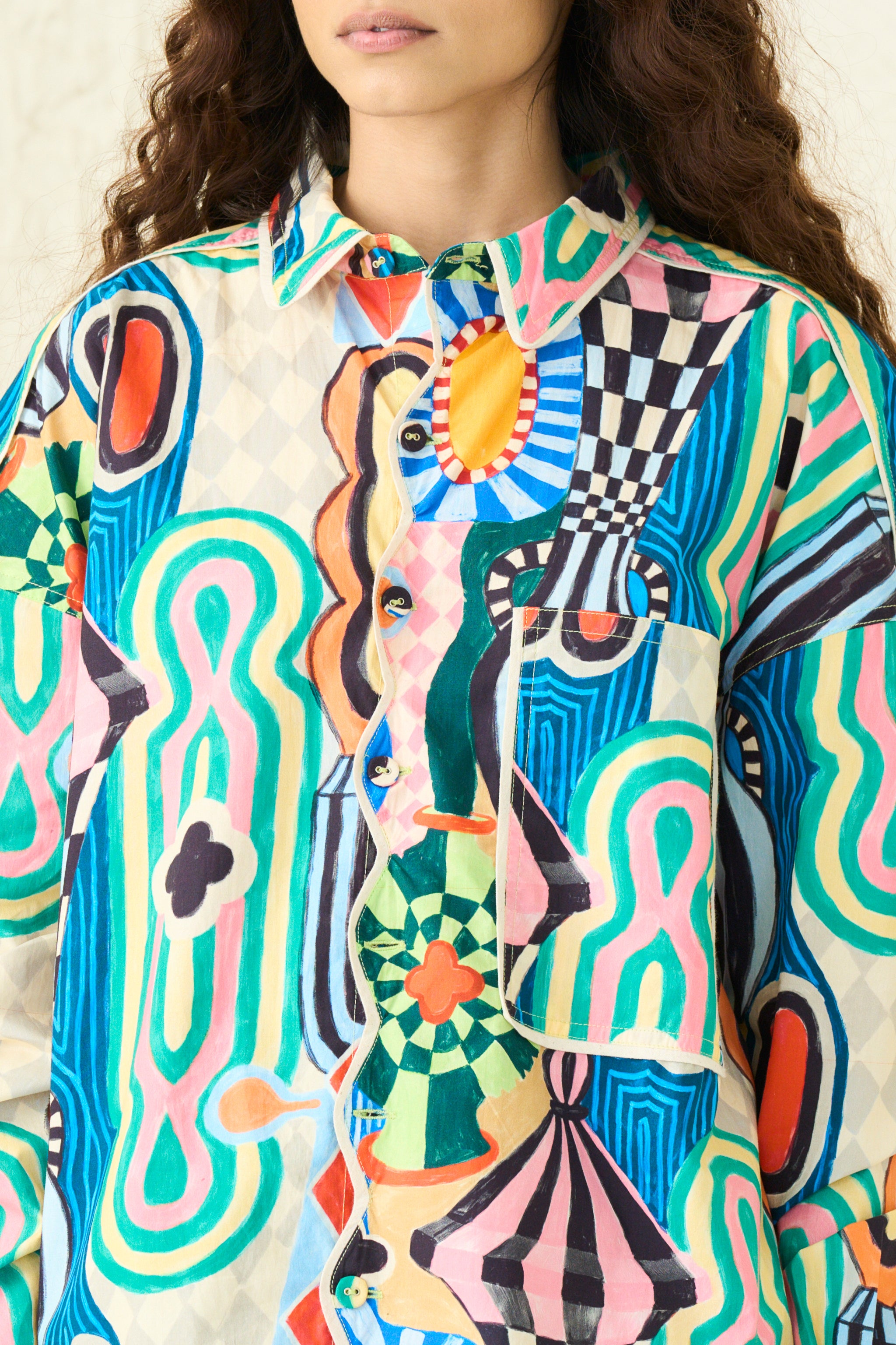 STUDIO SHIRT | MOROCCO PRINT