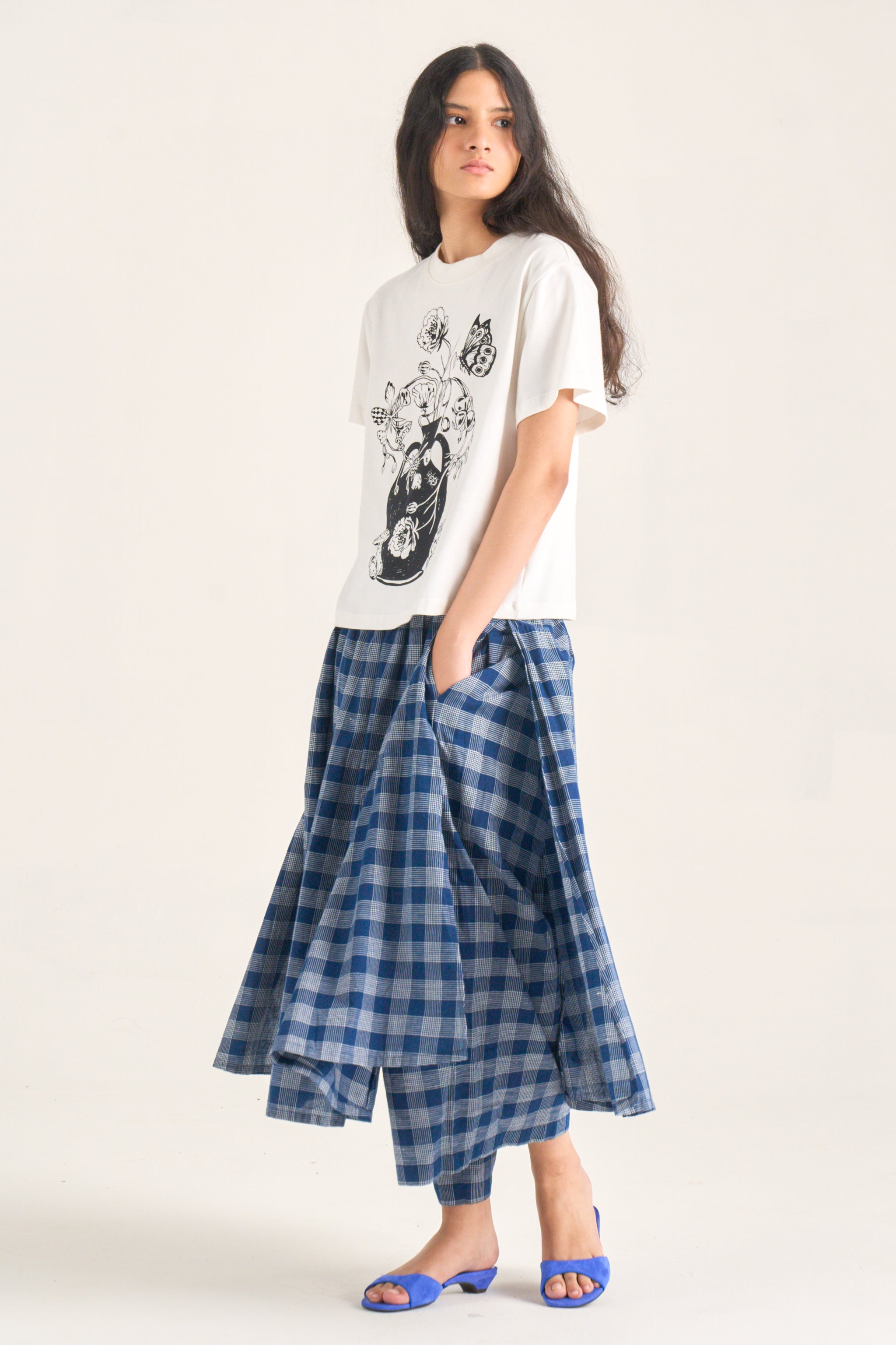 RUE PANTS | SAILOR CHEX